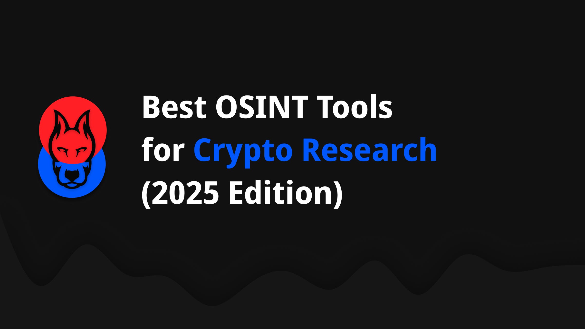 Best OSINT Tools for Crypto Research (2025 Edition) | by Doberman VC —  Crypto & Macro Analytics | Medium