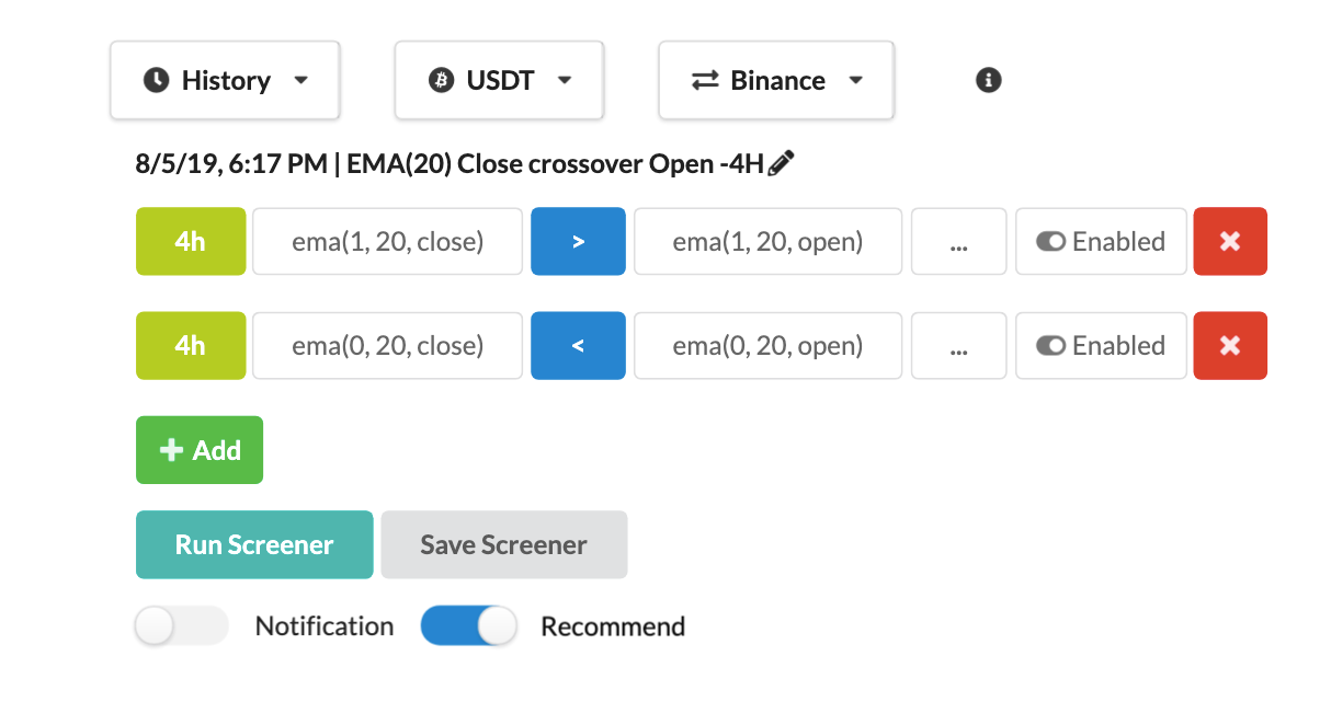 Technical Crypto Screener 101. If you aiming to make money or are at… | by  TradePlan | Coinmonks | Medium