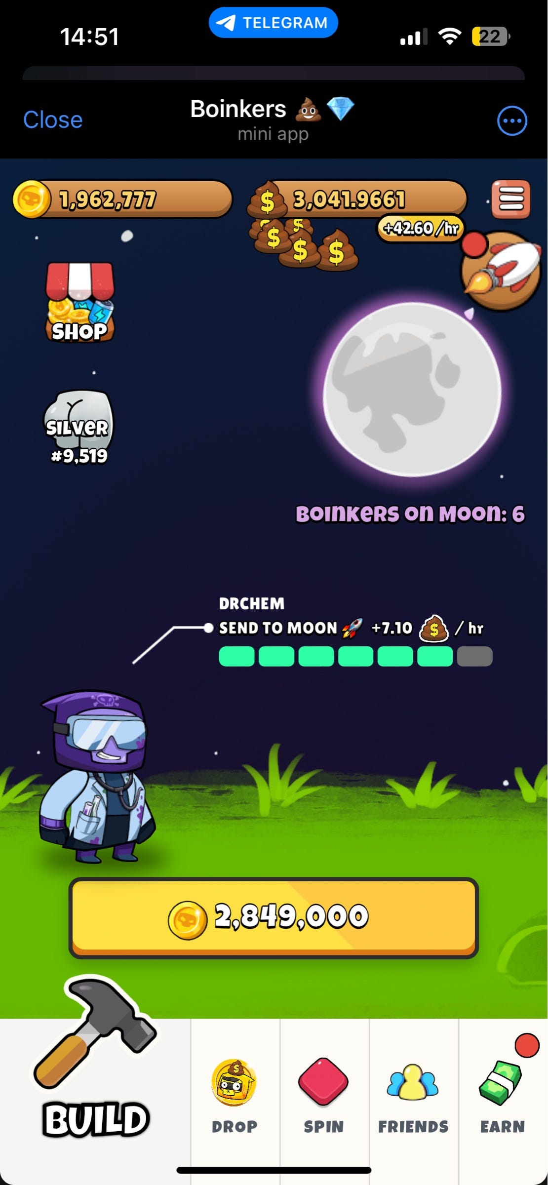 Boinkers: The Telegram Bot Turning Shitcoins into Serious Money | by JZeus  🕊️ | Sofa Success Stories | Medium