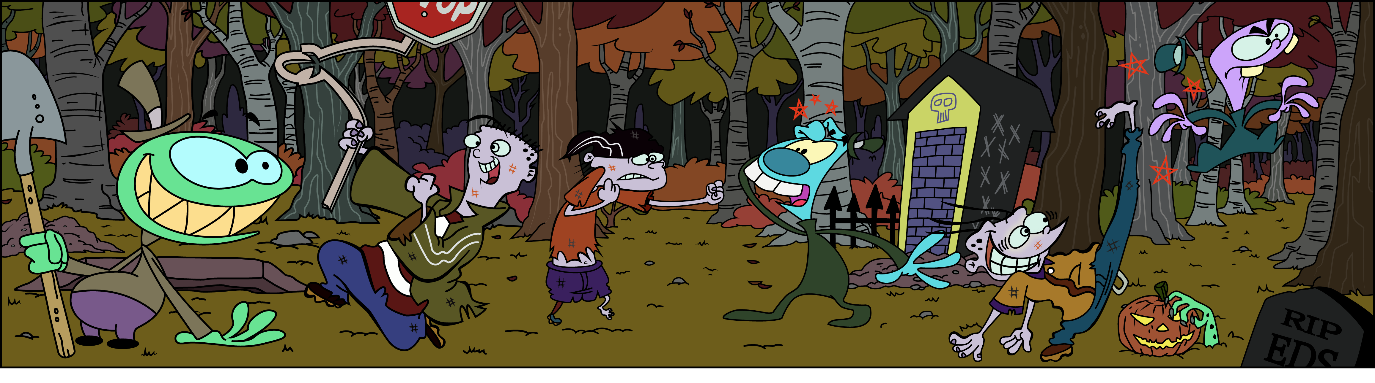 シンチレーター　ハロウィンed Ed, Edd n Eddy vs. The Gravediggers Squad | by Shainin Pillay
