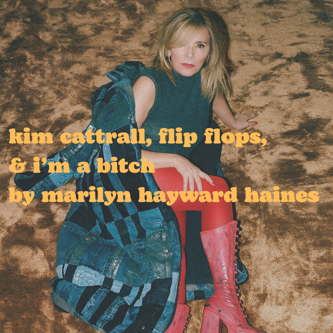 kim cattrall smoking cigarettes Kim Cattrall, Flip Flops, & I'm a Bitch | by Misguidance Counselors
