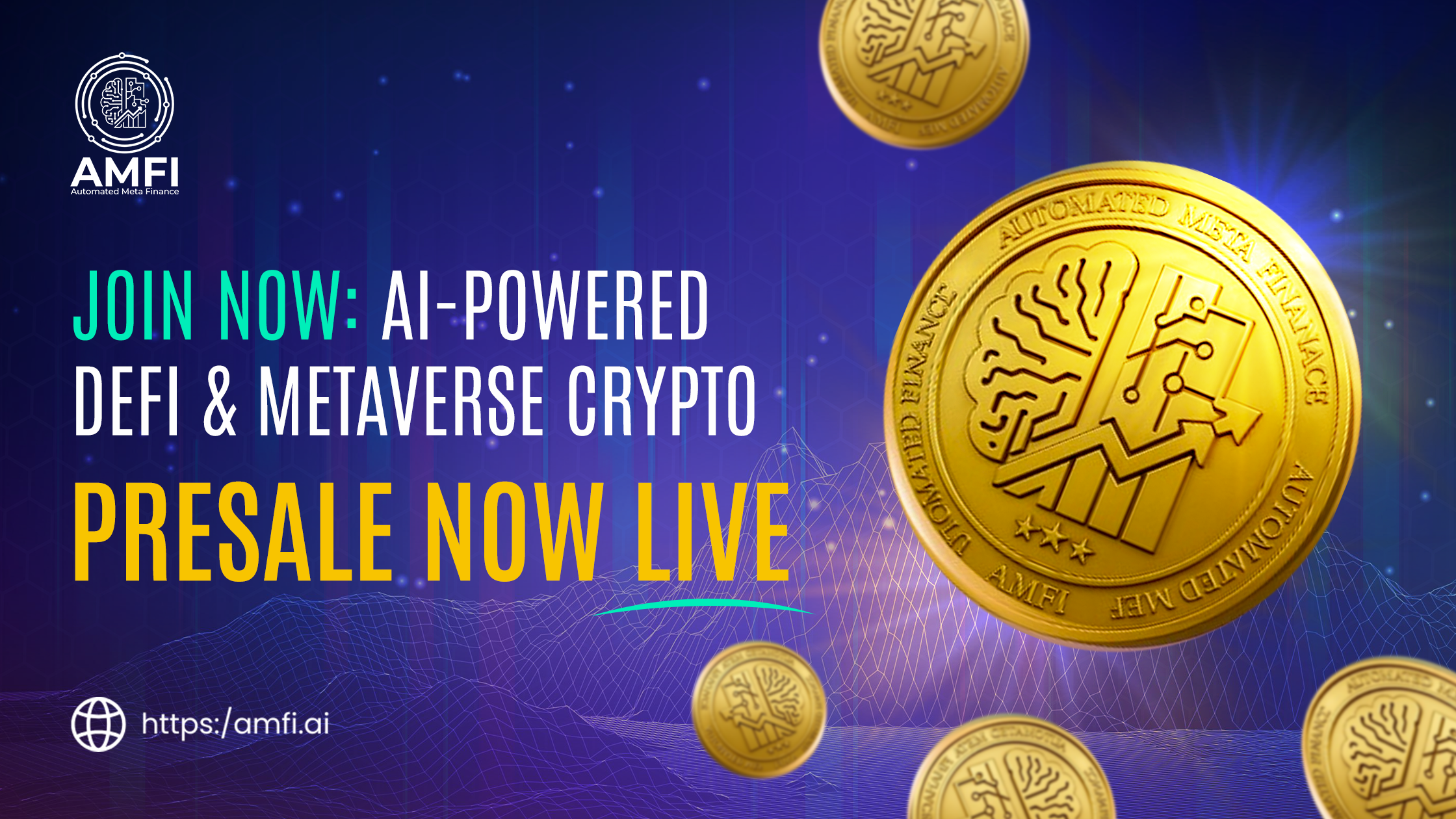Join AMFI: AI-Powered DeFi & Metaverse Crypto Presale Now Live | by  Automated Meta Finance | Medium