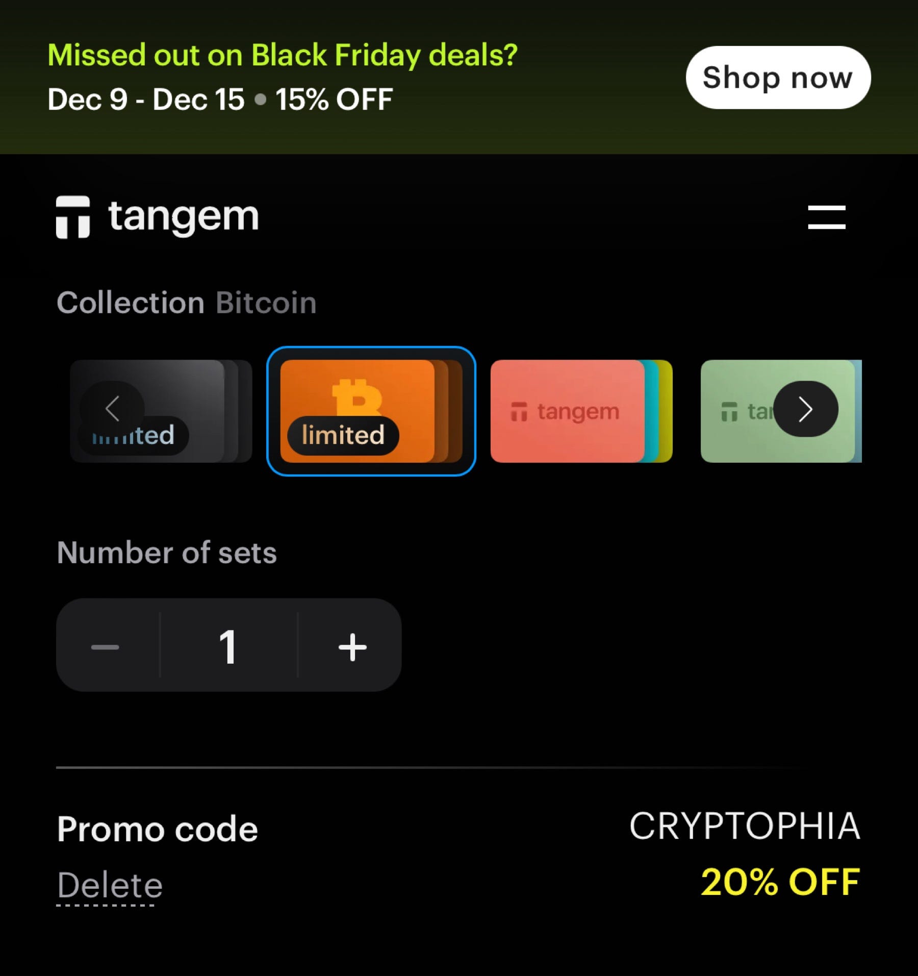 Grab a 20% Discount on Tangem Wallets with [Cryptophia]: Limited Time Only!  | by Sophia Lopez | Coinmonks | Medium