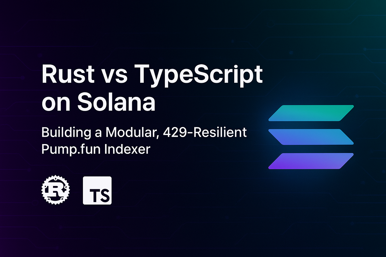 Rust vs TypeScript on Solana: Building a High-Throughput Pump.fun