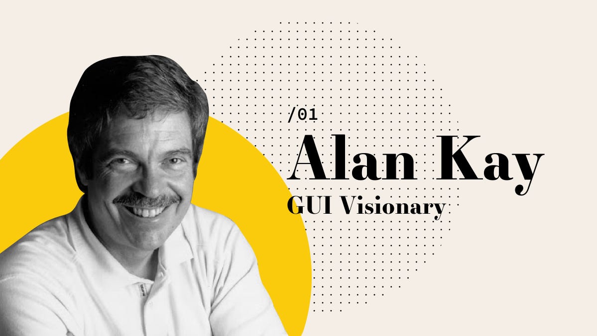 Alan Kay. GUI Visionary | by wei zheng | Medium