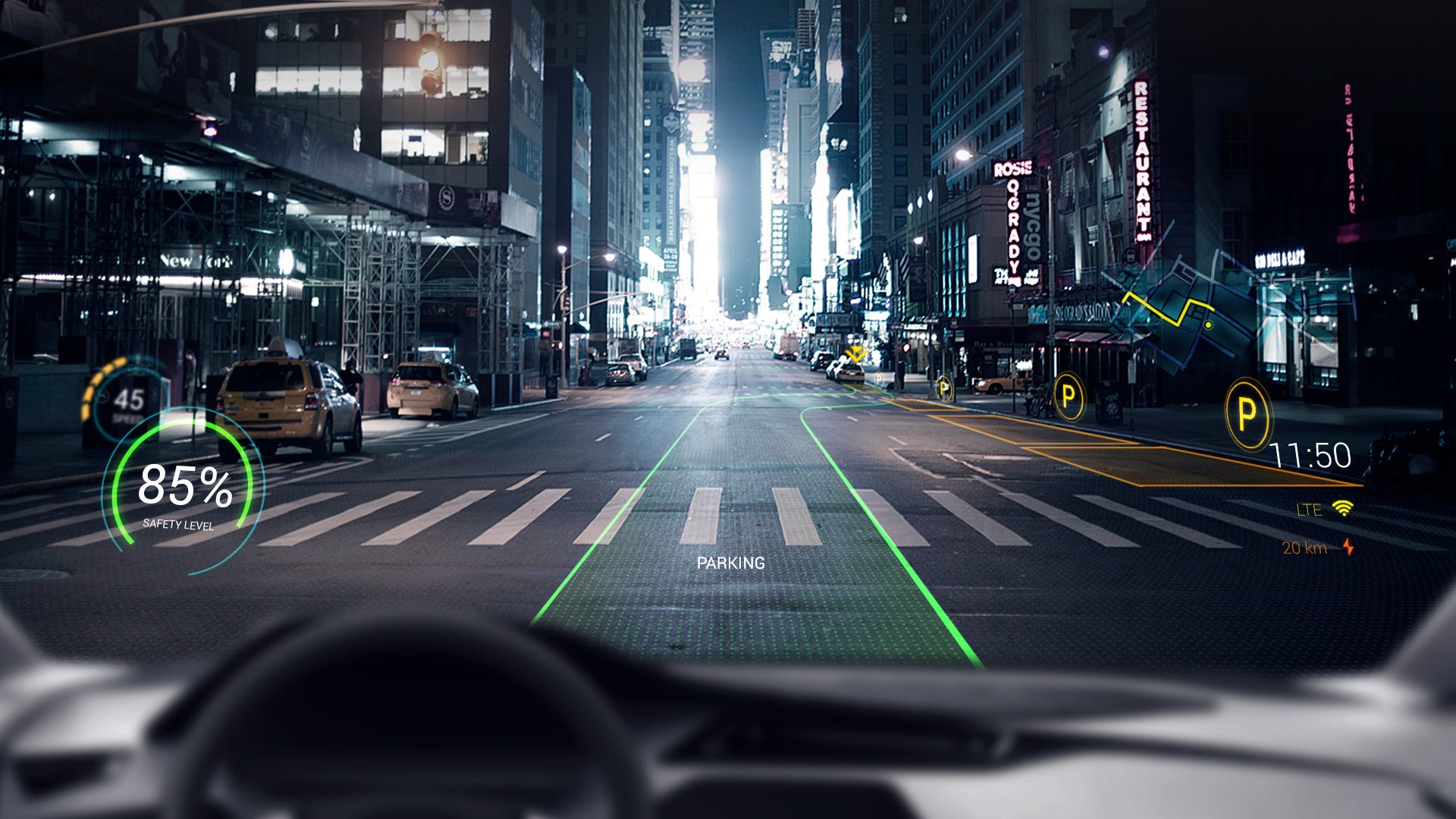 Aftermarket Car Night Vision Hud