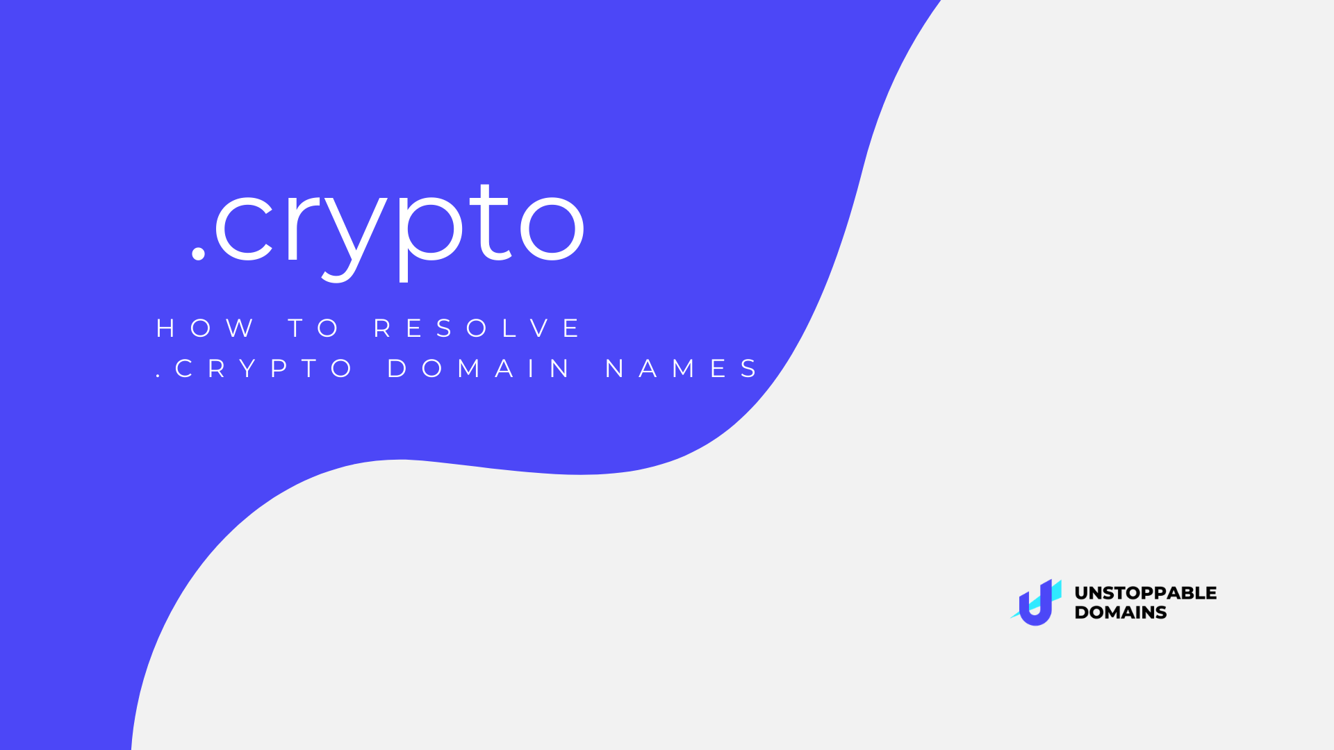 How to resolve .crypto domain. | Unstoppable Domains