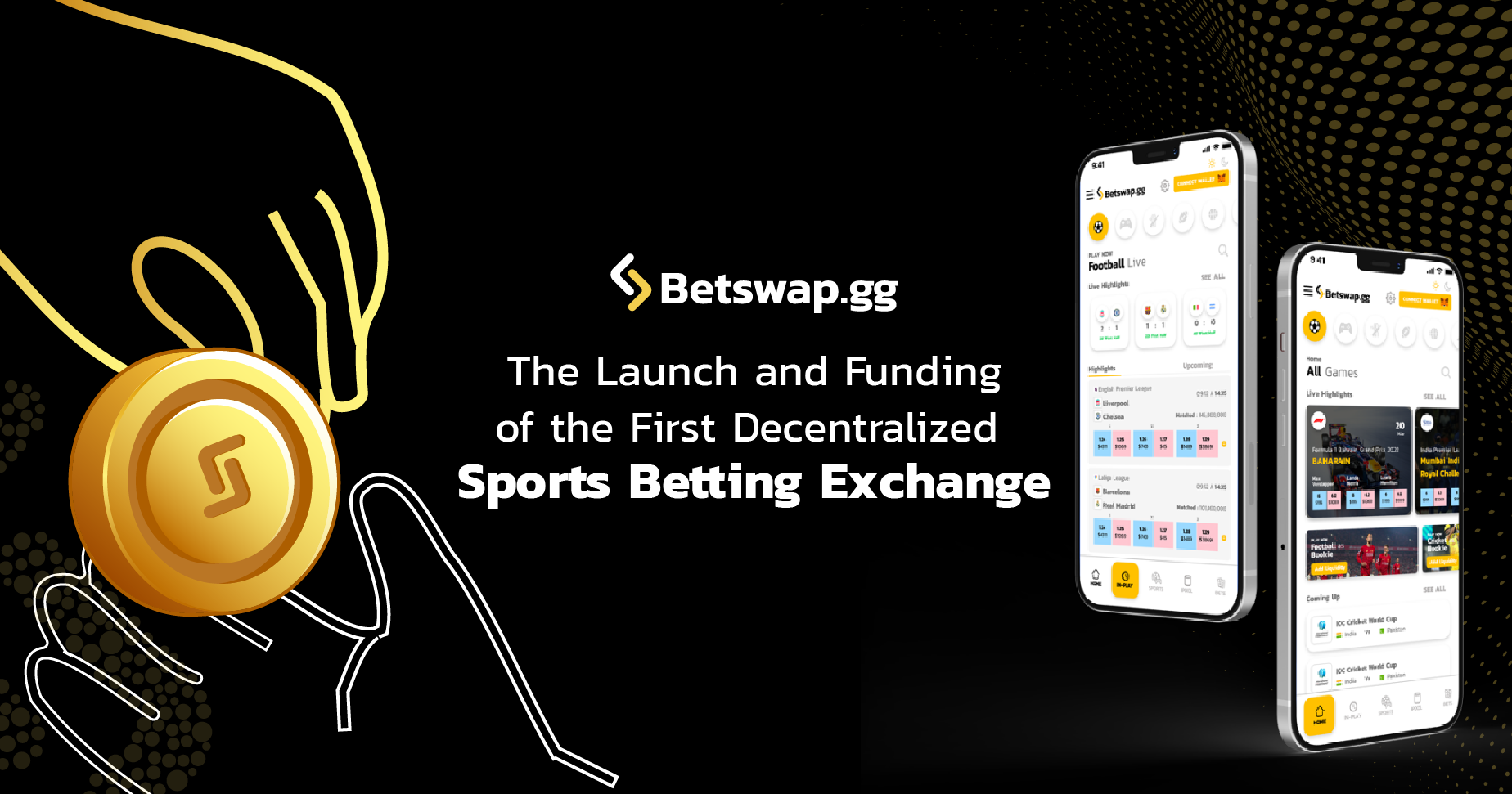 The Launch and Funding of the First Decentralized Sports Betting Exchange —  Betswap.gg | by Betswapgg | Medium