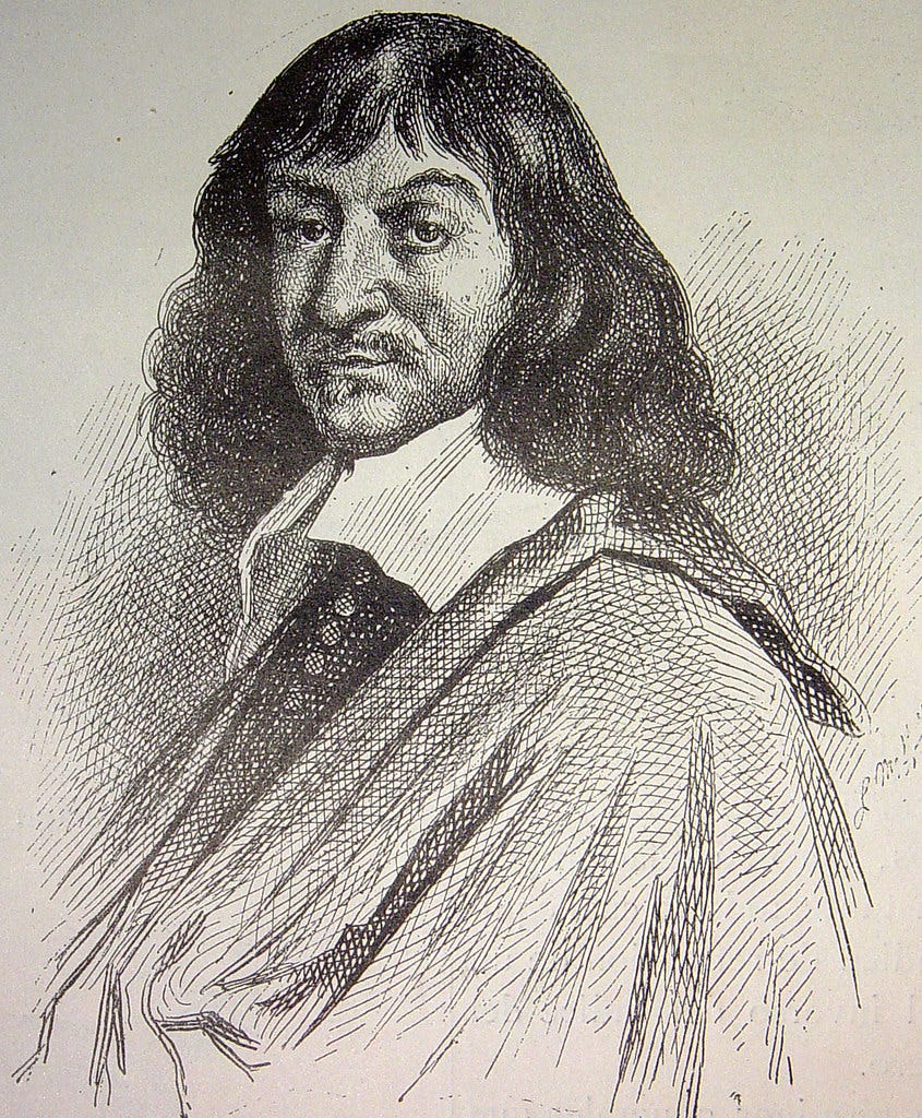Descartes: Can We Know Anything?? | by David K | Reflections on Philosophy  | Medium, image size:845x1024