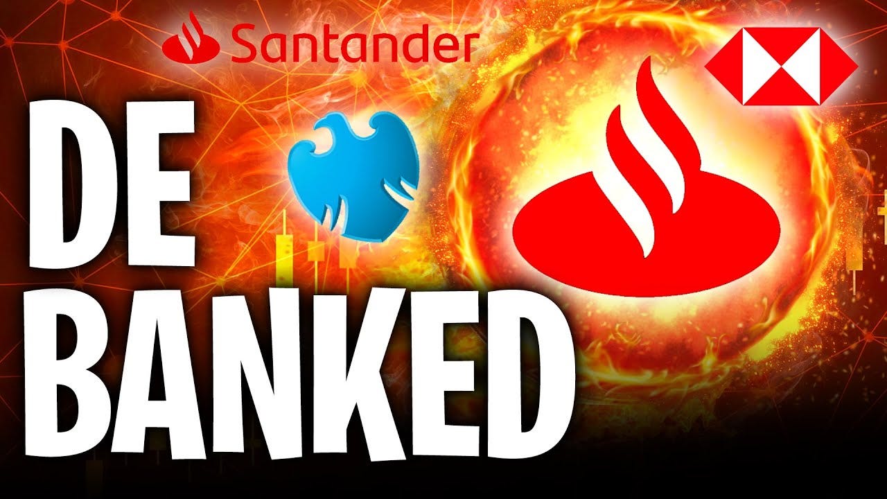 Chris From Cheeky Crypto Gets DeBanked: Santander Axes UK Account Over  Crypto Transactions | by Cheeky Crypto | Medium