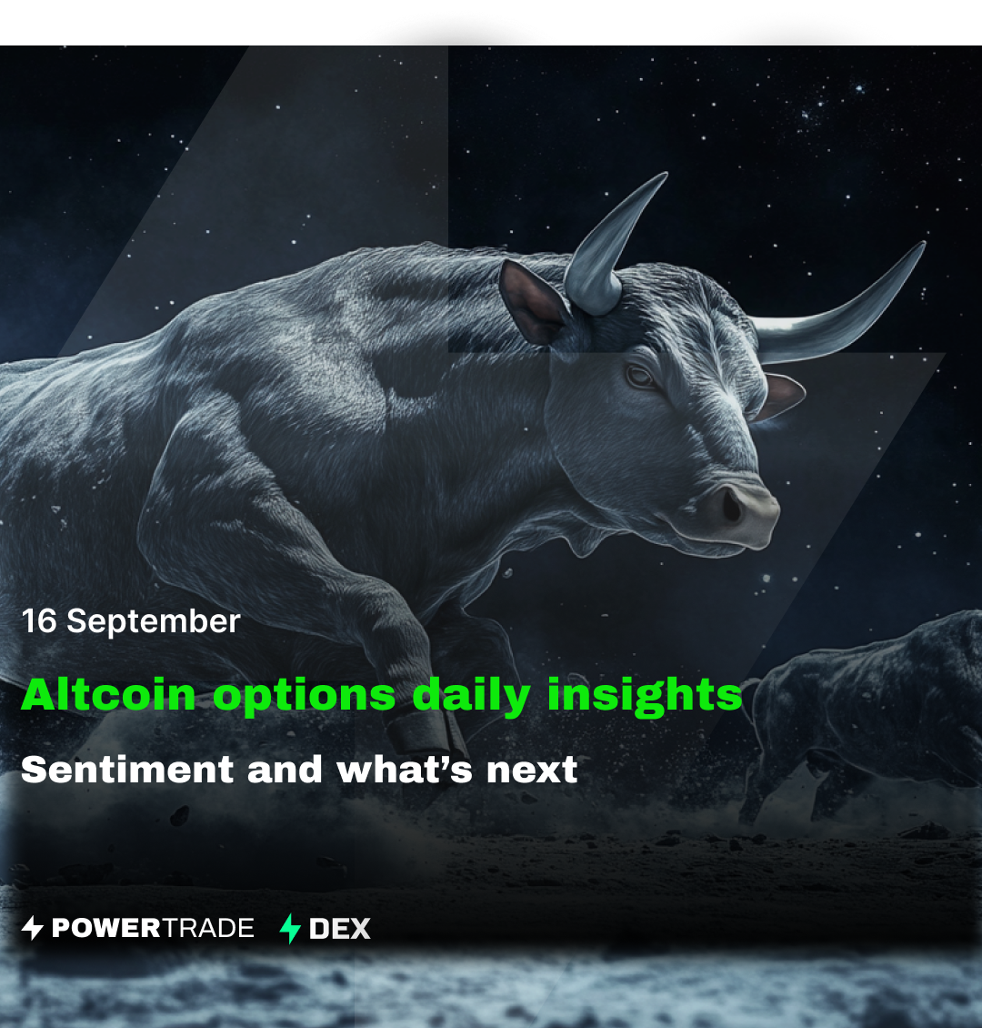 Crypto Options Daily Insights: Altcoin Volumes & Sentiment (16 September  2025) | by PowerTrade/Polaris | DataDrivenInvestor