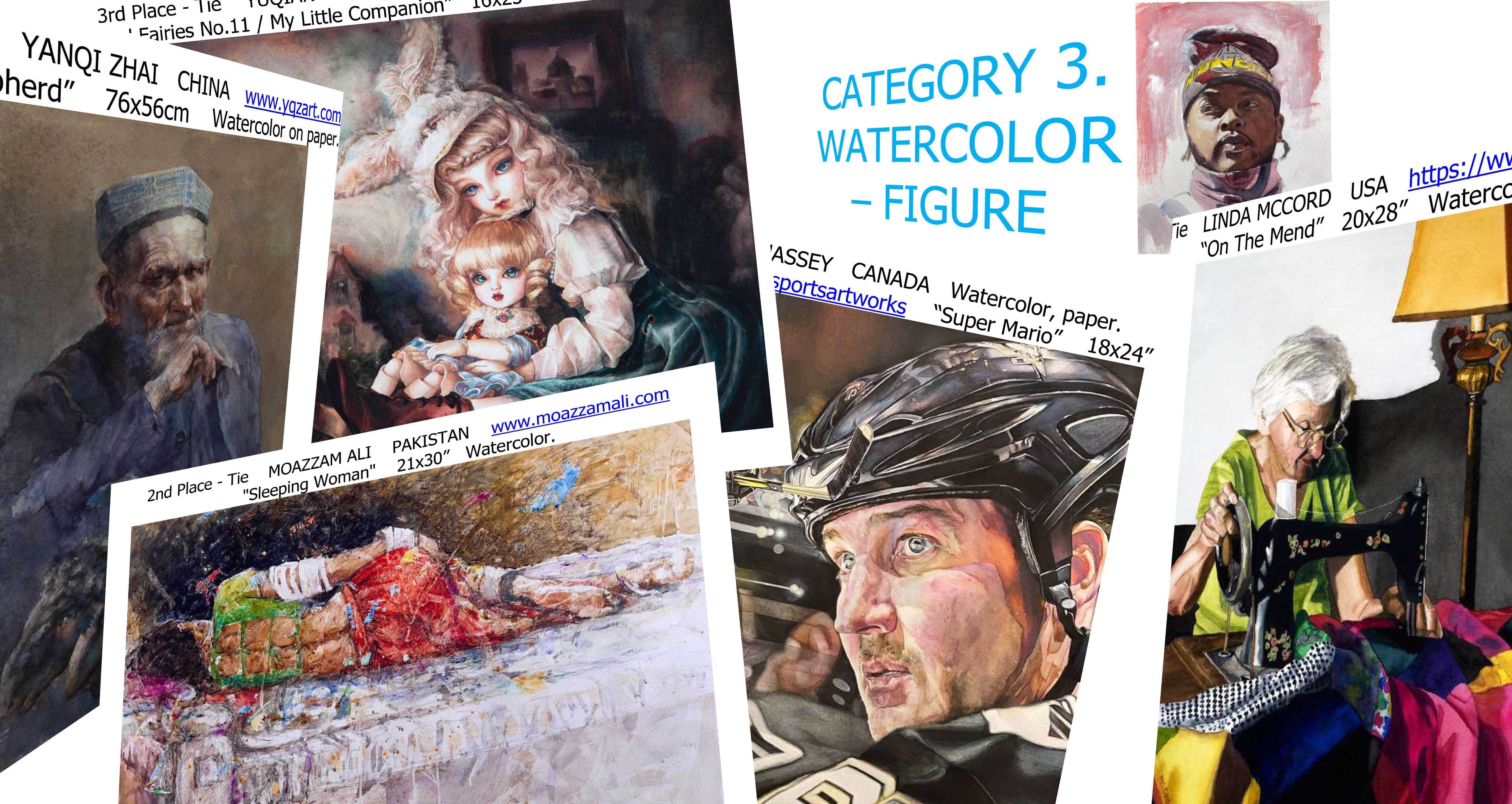 World's Best Watercolorists / 2023 AMERICAN ART AWARDS: ZHAI