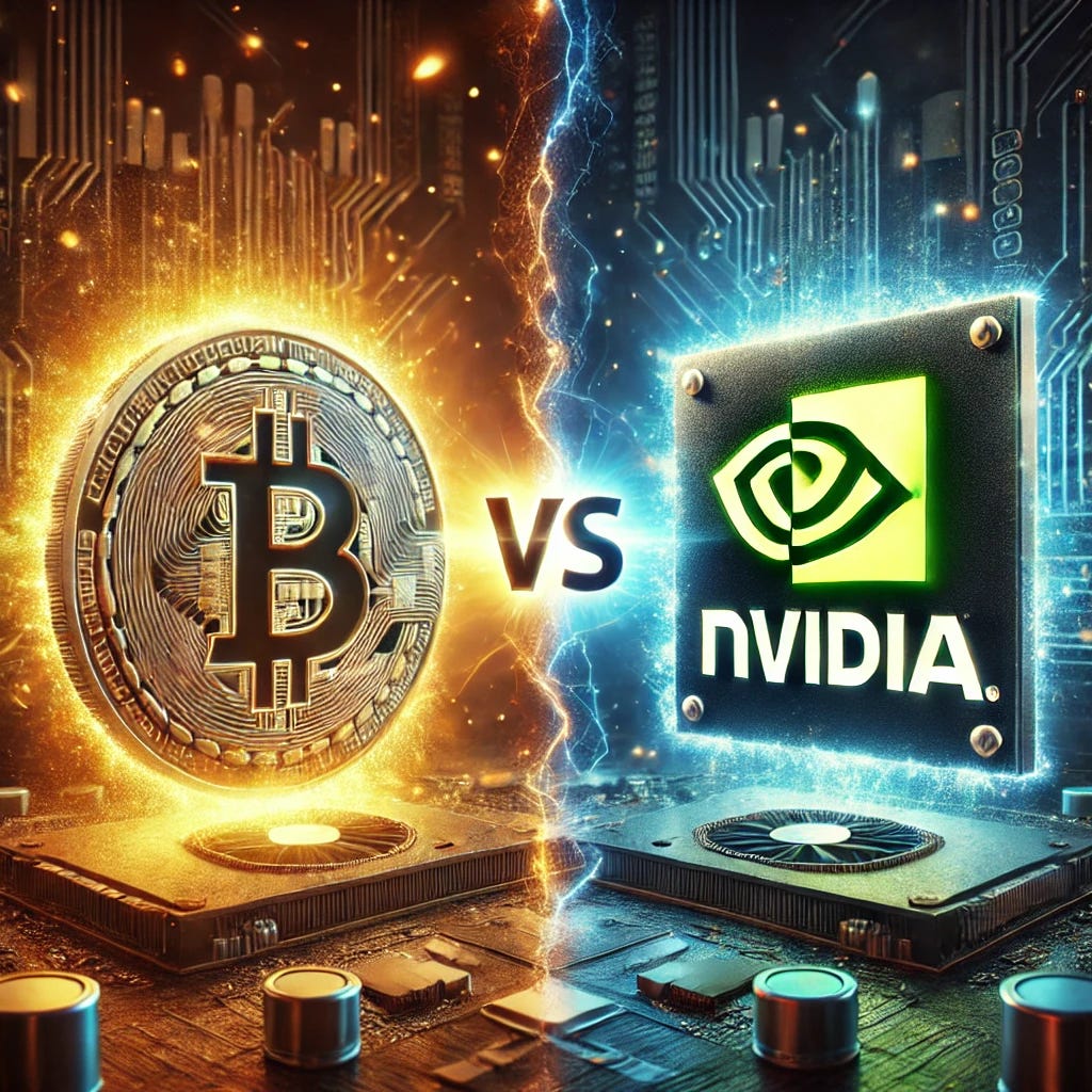 Will Bitcoin Rise When Nvidia Falls? And What About RNDR? | by thernoah |  Medium