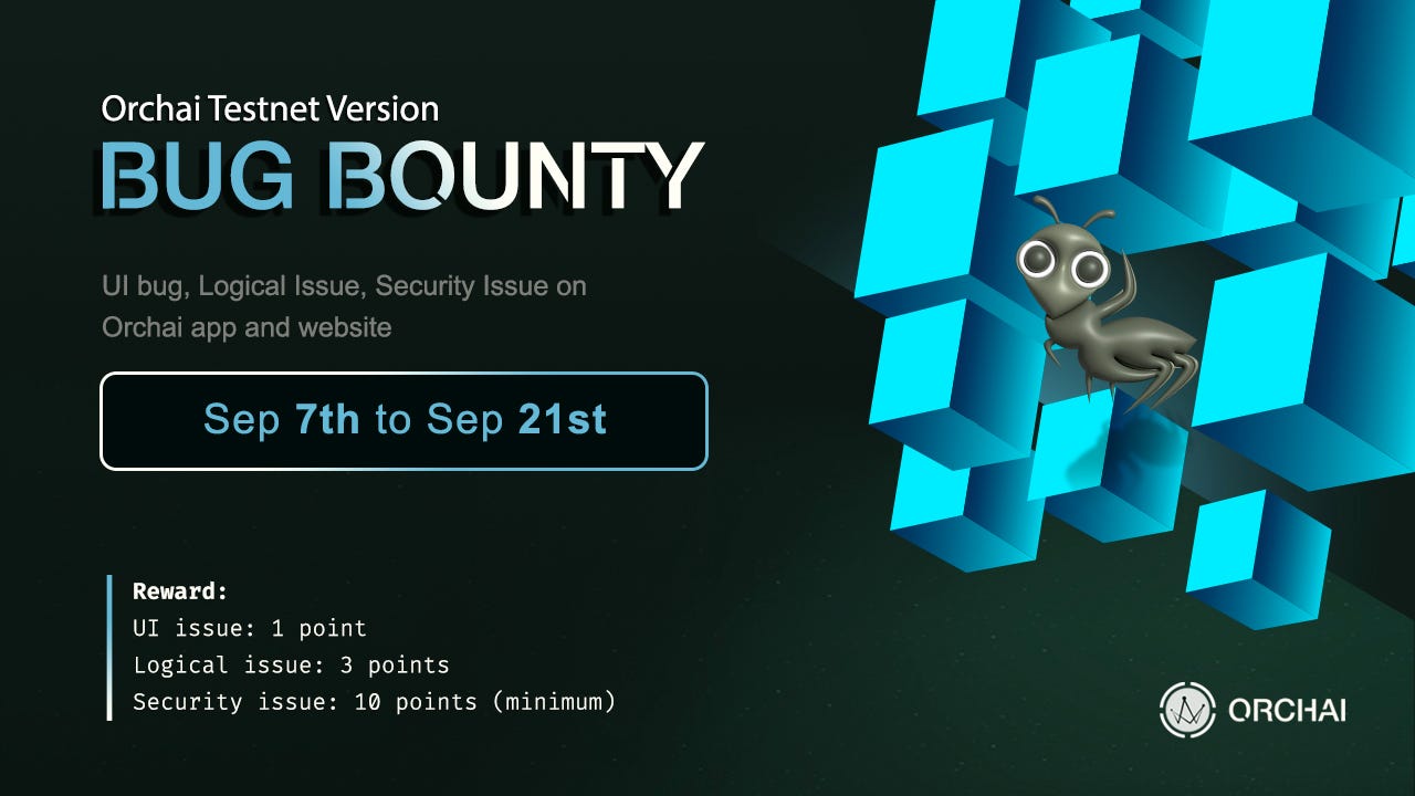 Introducing Bug Bounty Program For Orchai Testnet Version | by ORCHAI.IO |  ORCHAI.IO