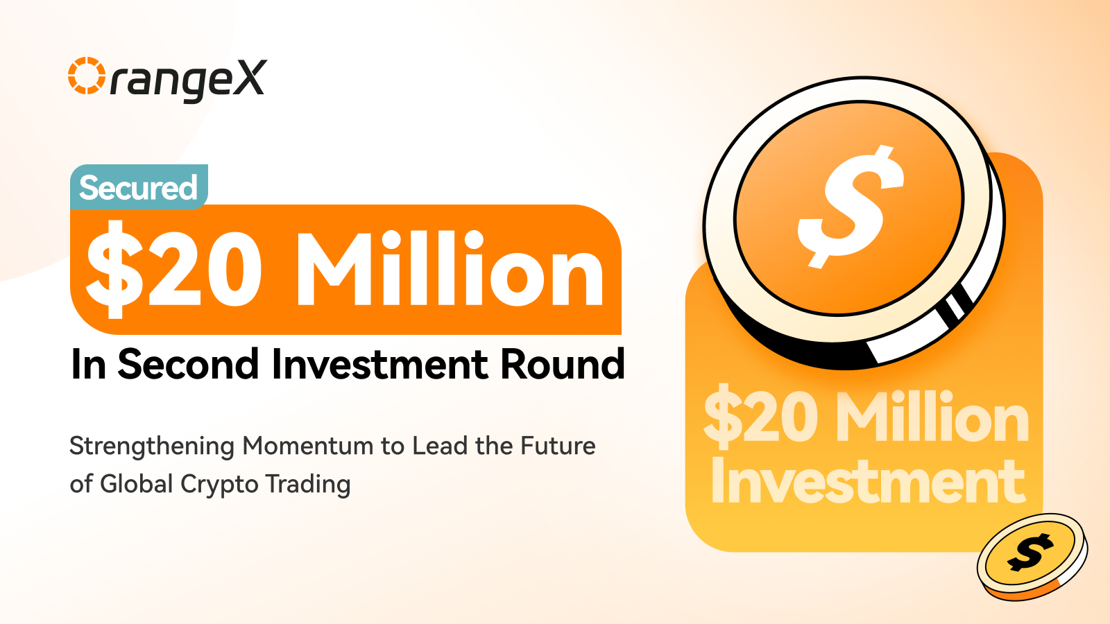 Global Crypto Exchange OrangeX Secured $20 Million In Second Investment  Round | by OrangeX.com | Medium