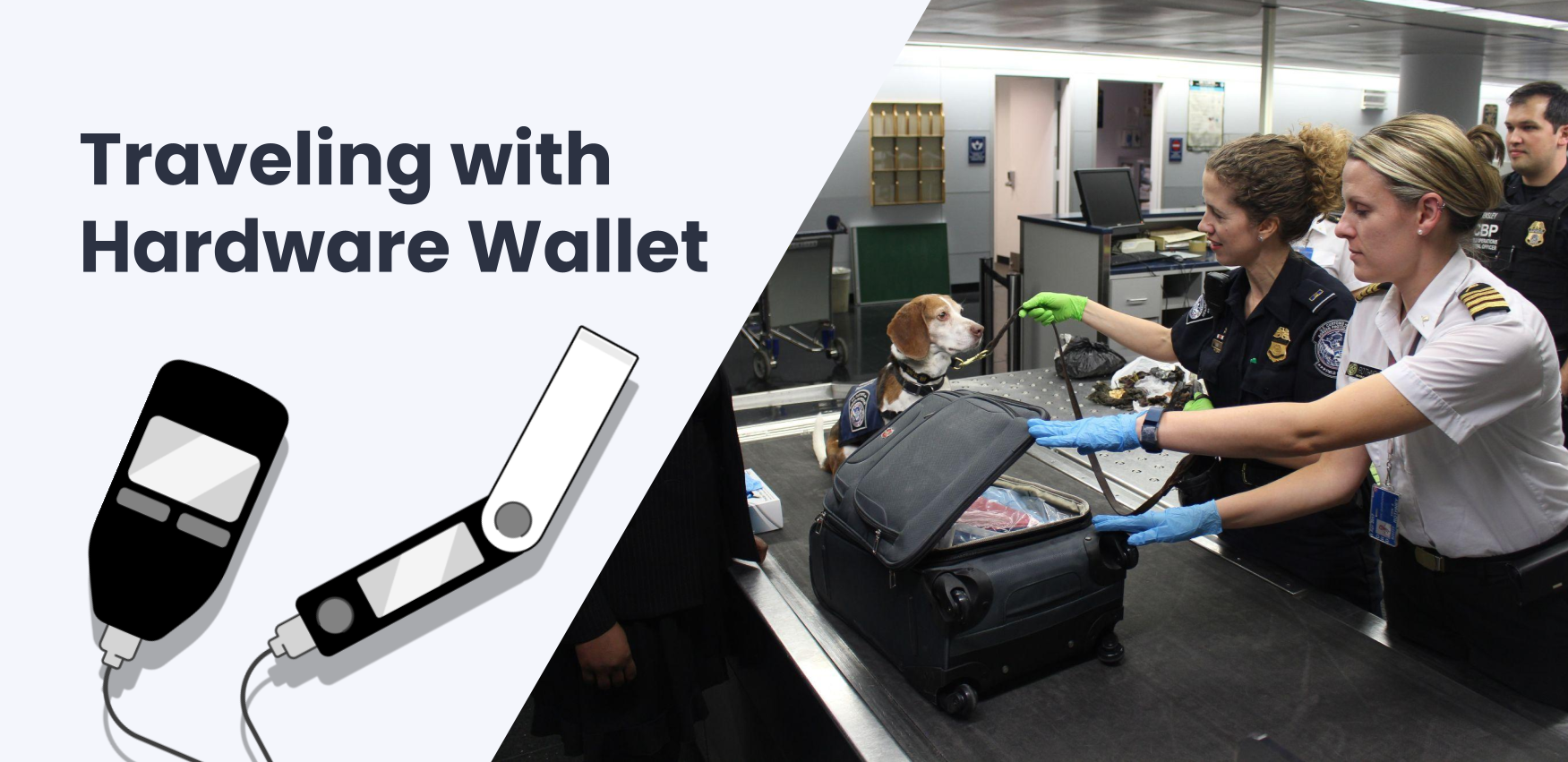 Traveling with a hardware wallet. This is a series with five blog posts… |  by Damilola Debel | AirGap | Medium