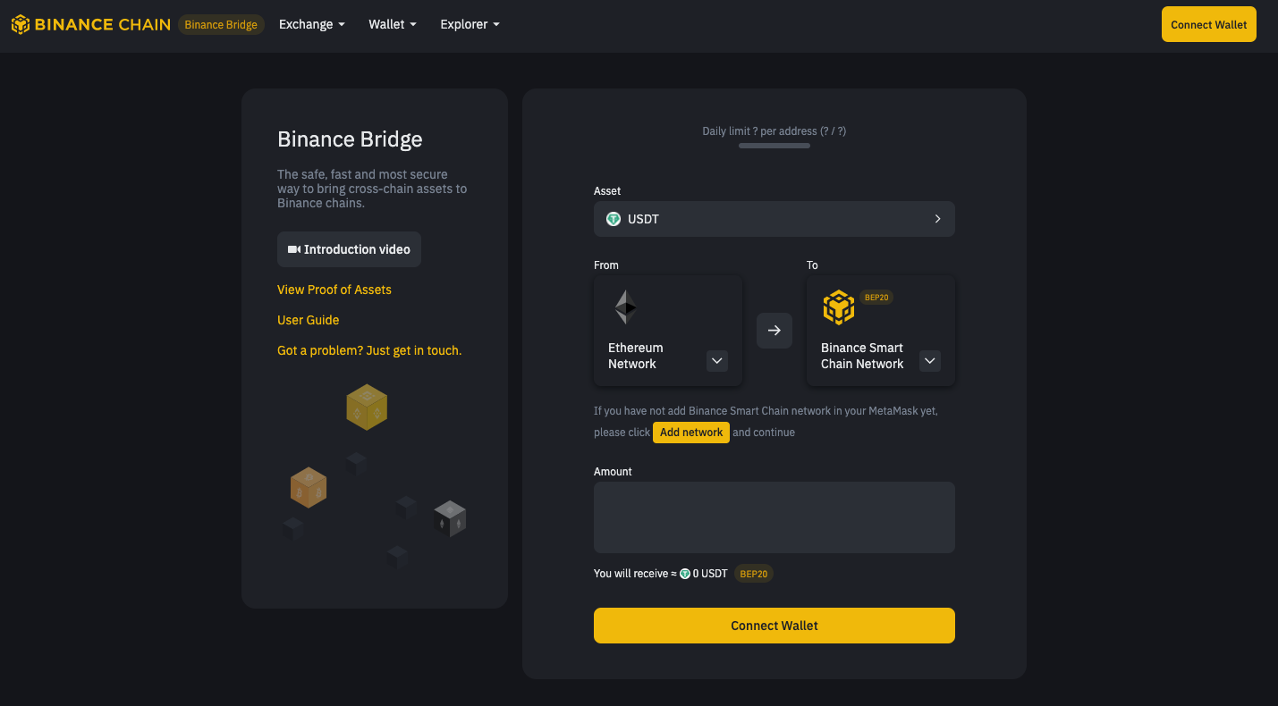 How to convert USDT ERC20 into BEP20 in Metamask | by Aggy Erlangga | Medium