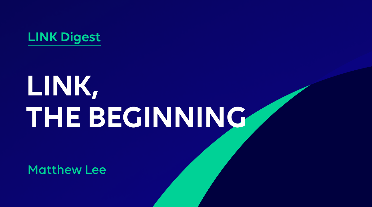 LINK, THE BEGINNING (KR). unblock의 이희우 대표가 LINK의 시작과 미래를 이야기합니다 | by  Finschia | Finschia | Medium