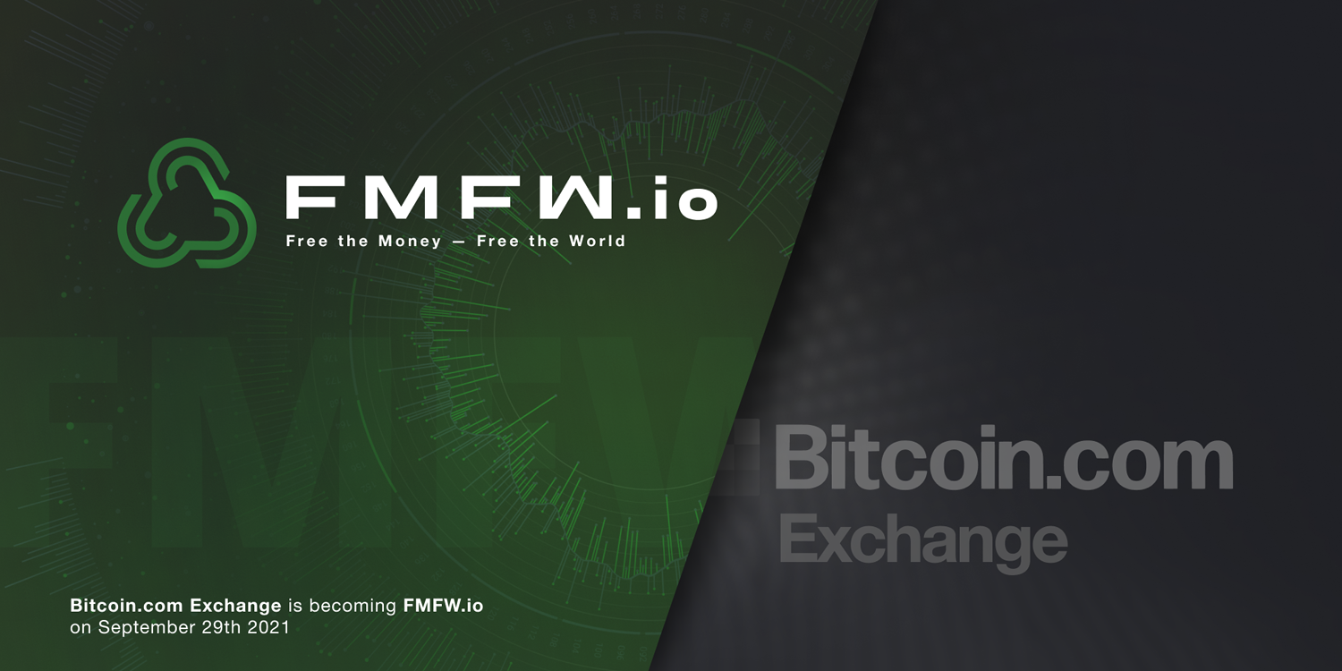 Bitcoin.com Exchange is becoming FMFW.io. | by FMFW.io | FMFW.io | Medium
