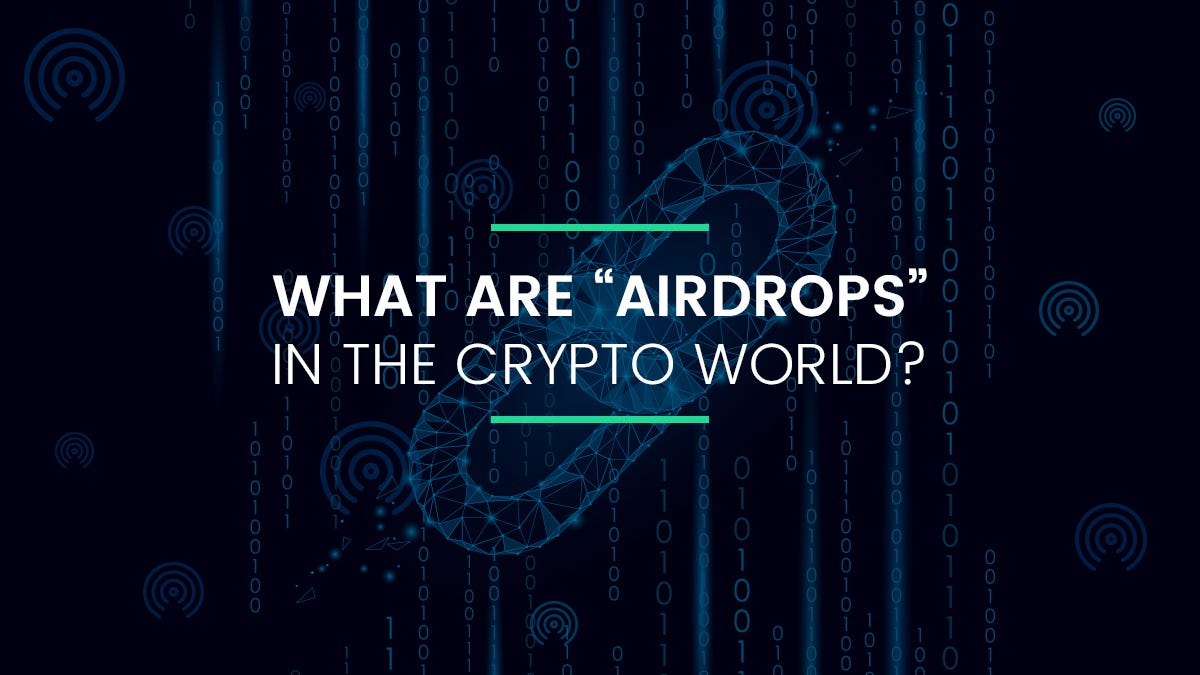 What are “Airdrops” in Crypto World? | by Katalyse.io | Mission.org | Medium