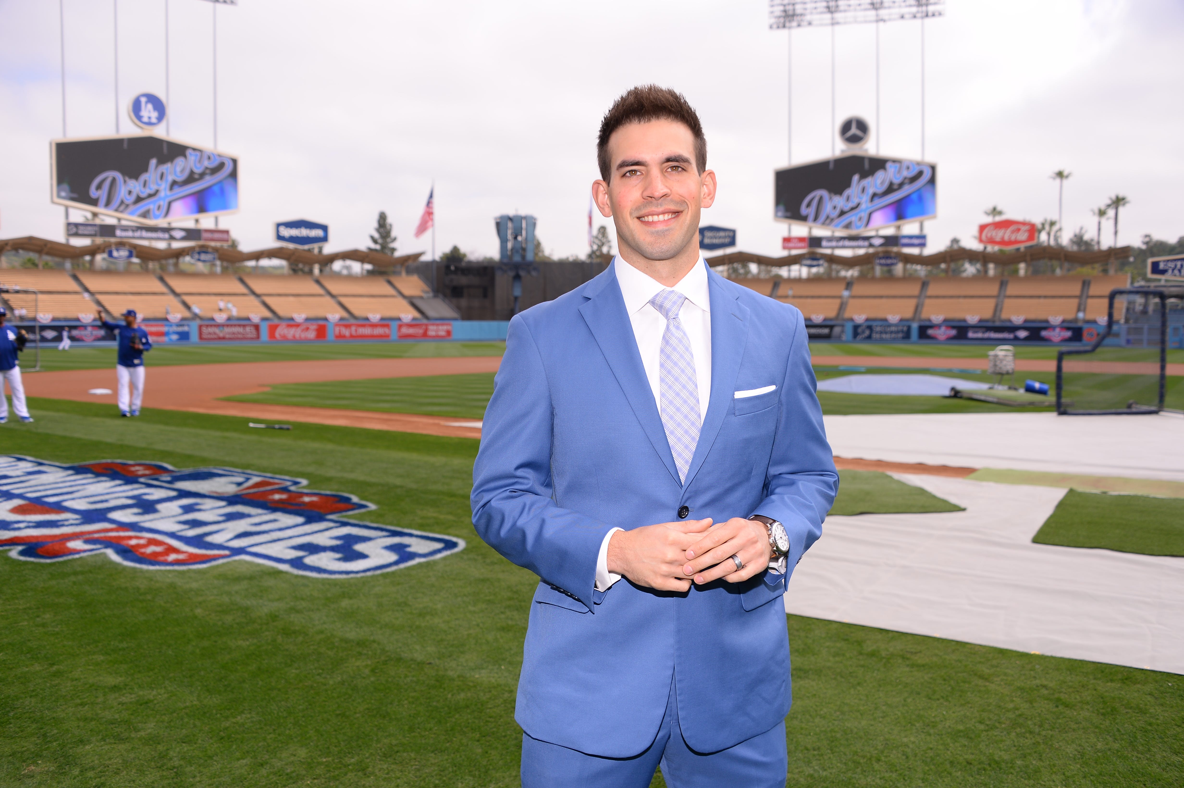 Joe Davis' rapid rise to the Dodger broadcast booth | by Rowan Kavner |  Dodger Insider, image size:4928x3280