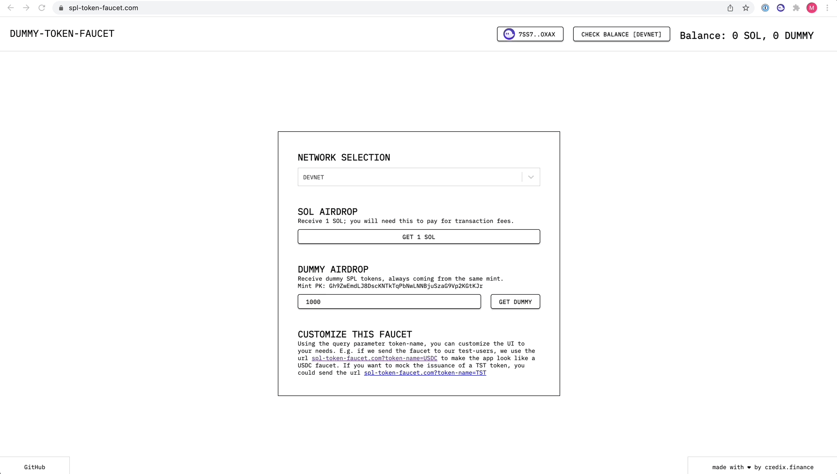 Building an SPL-token-faucet on Solana | by Maxim Piessen | Credix | Medium