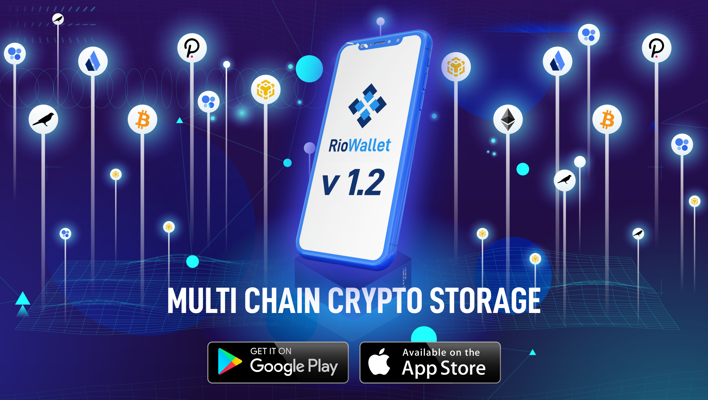 RioWallet Launches Multi-Chain Crypto Storage | by RioDeFi | RioDeFi |  Medium