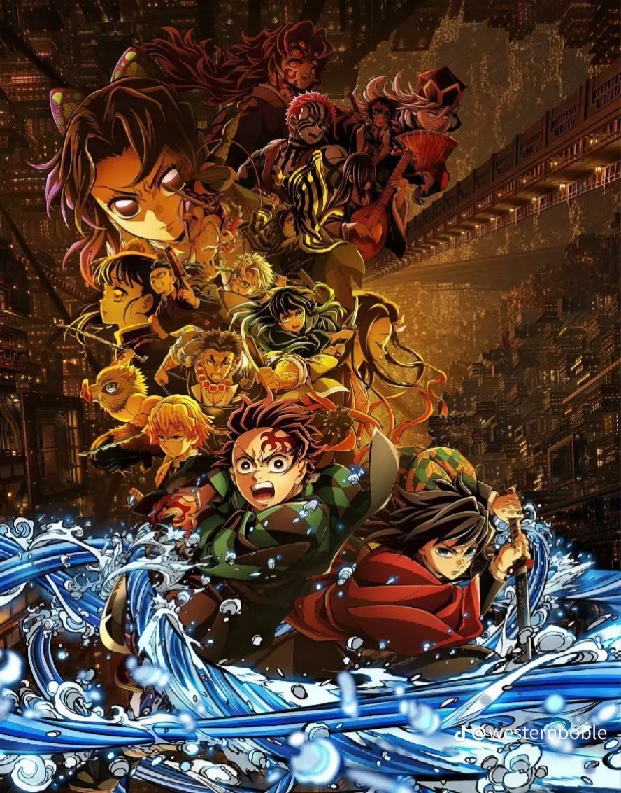 How To Watch Demon Slayer in Order - All Seasons \u0026 Movies, image size:888x1133