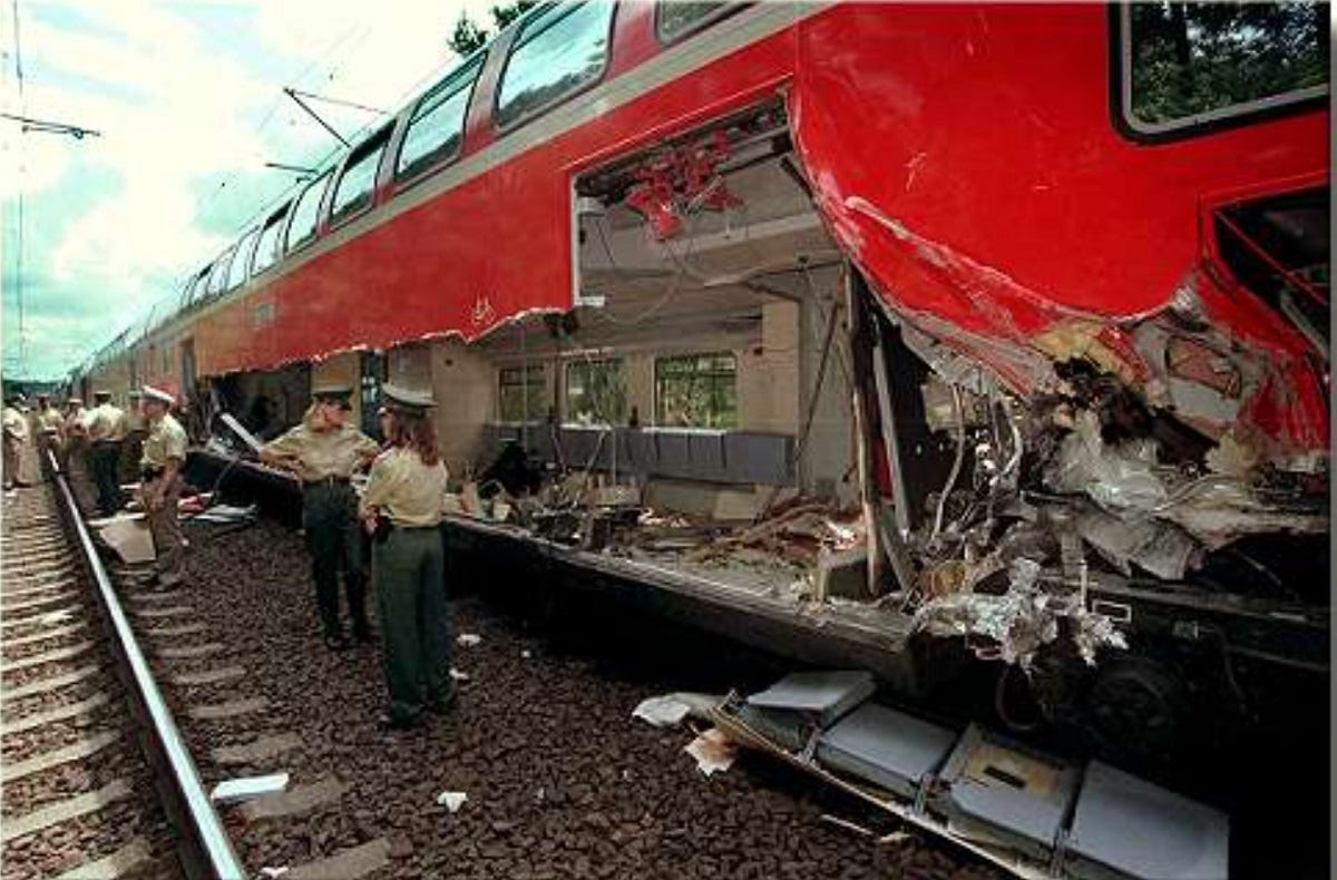 Dropping Death: The 1997 Neustadt Freight Collision. | by Max S