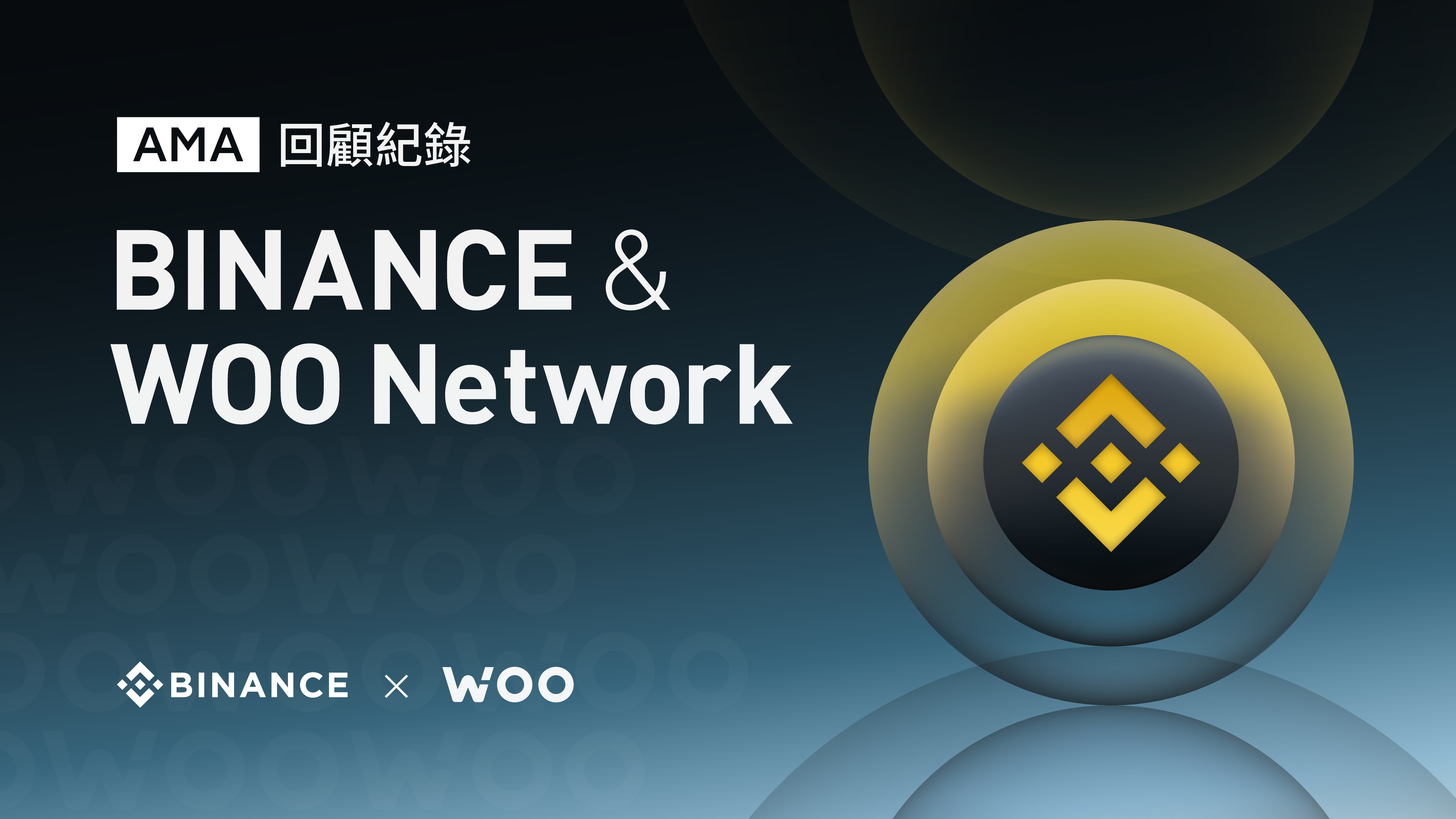 幣安& WOO Network AMA 紀錄. Host：Binance | by WOO Network 中文版| Medium