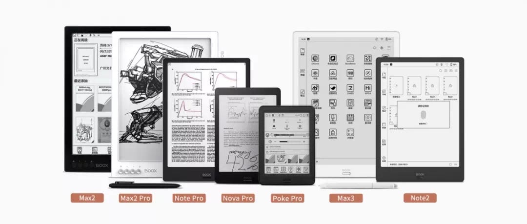 What New E Ink Products BOOX Released in 2019? | by BOOX