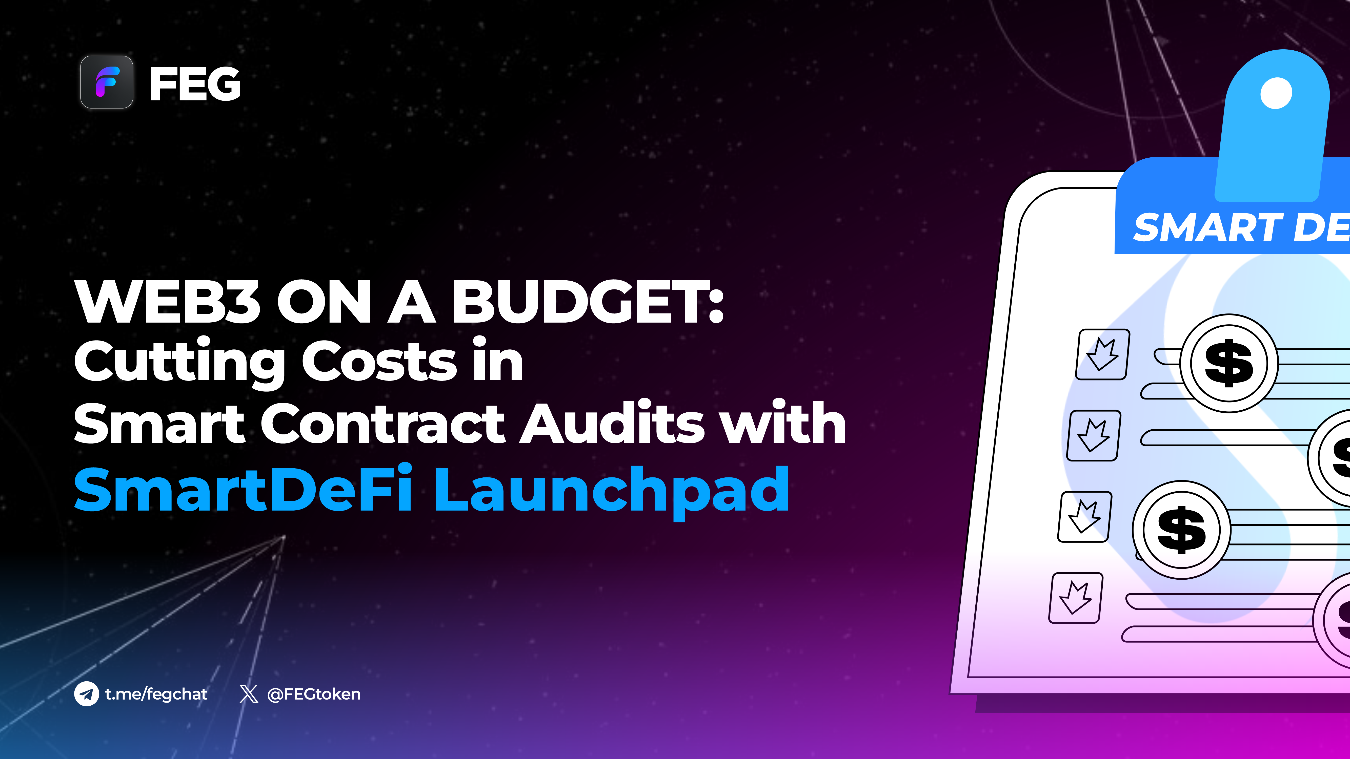 Web3 on a Budget: Cutting Costs in Smart Contract Audits with SmartDeFi  Launchpad | by fegfannek | Medium