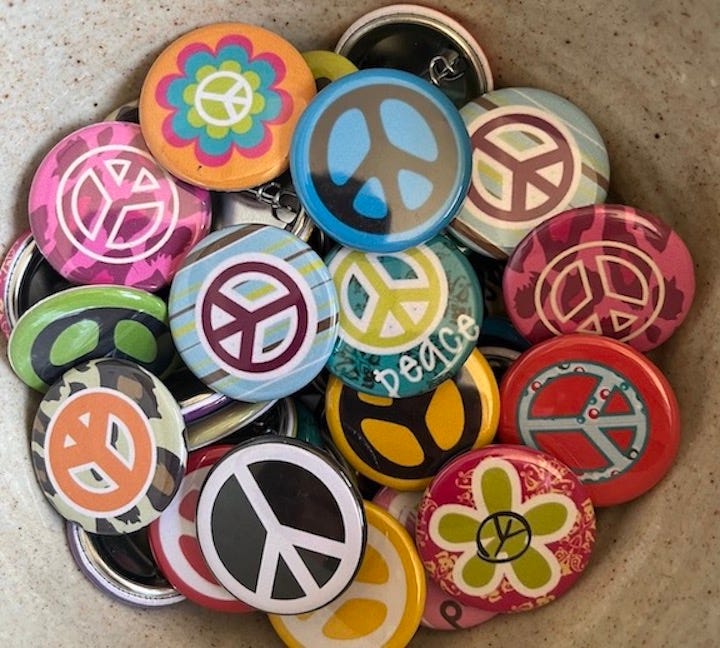 60s Peace Sign