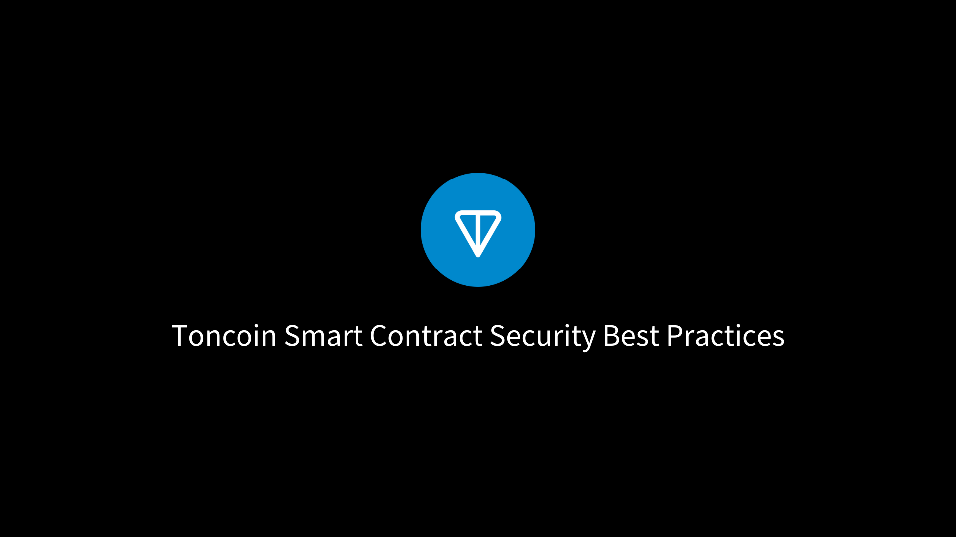 SlowMist: Best Practices for Toncoin Smart Contract Security | by SlowMist  | Medium