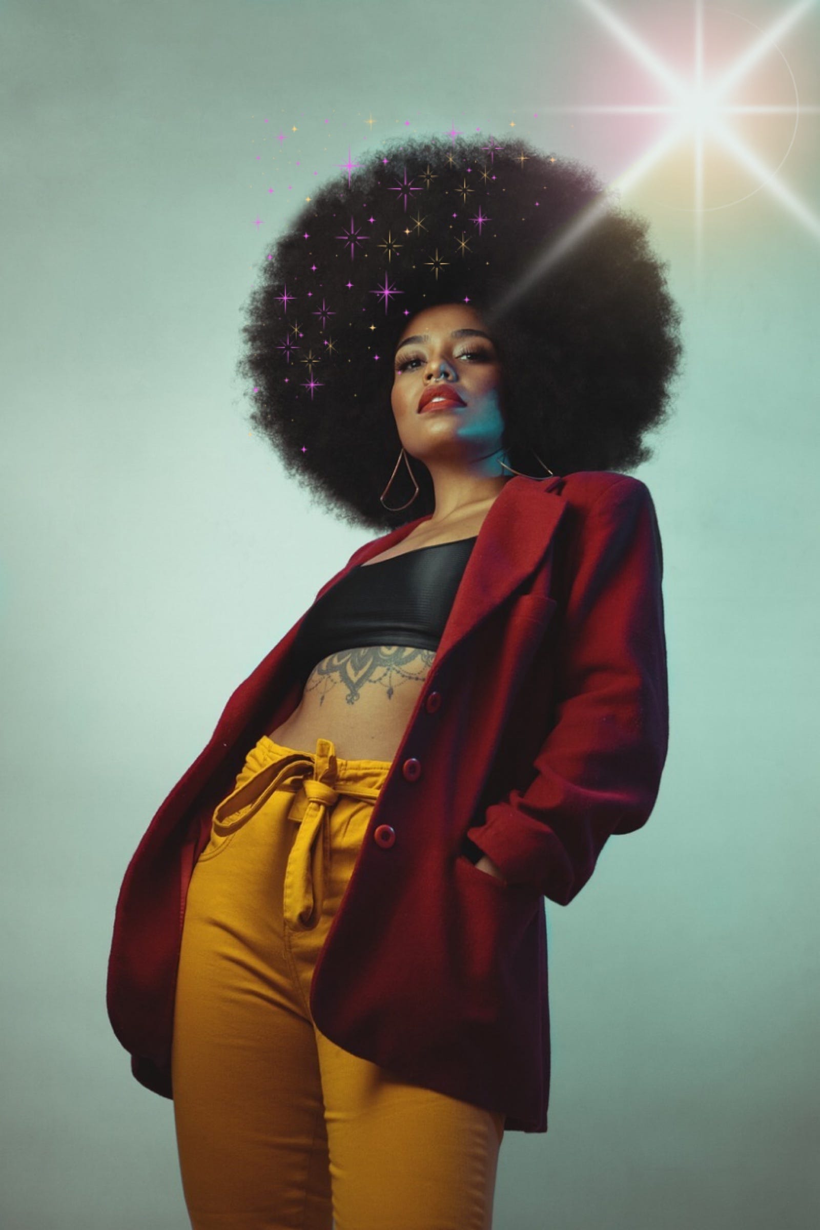 Mainstream Hollywood and the Peekaboo Afro | by Ivylockewrites | Frizzy Hair  Chronicles | Medium, image size:1600x2400