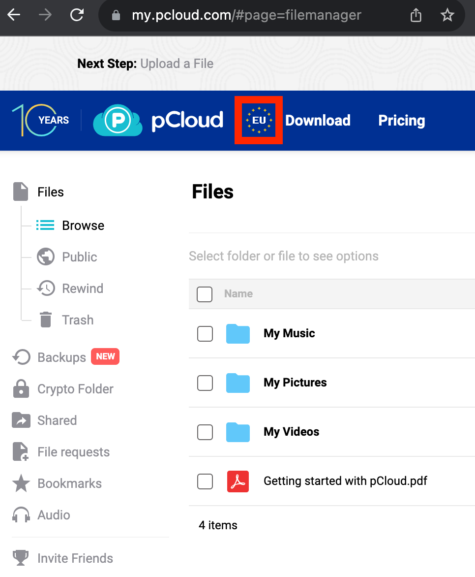 Using PCloud For Backups: Programmatic Access Credentials | by Yulia V |  Medium