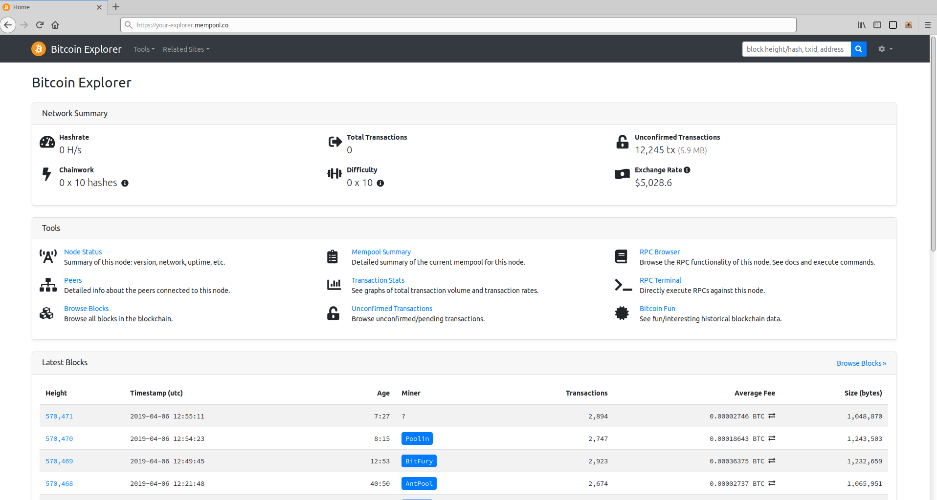 Setup your own Bitcoin Explorer on free services without having a full  node. | by Guido D. Assori | Medium