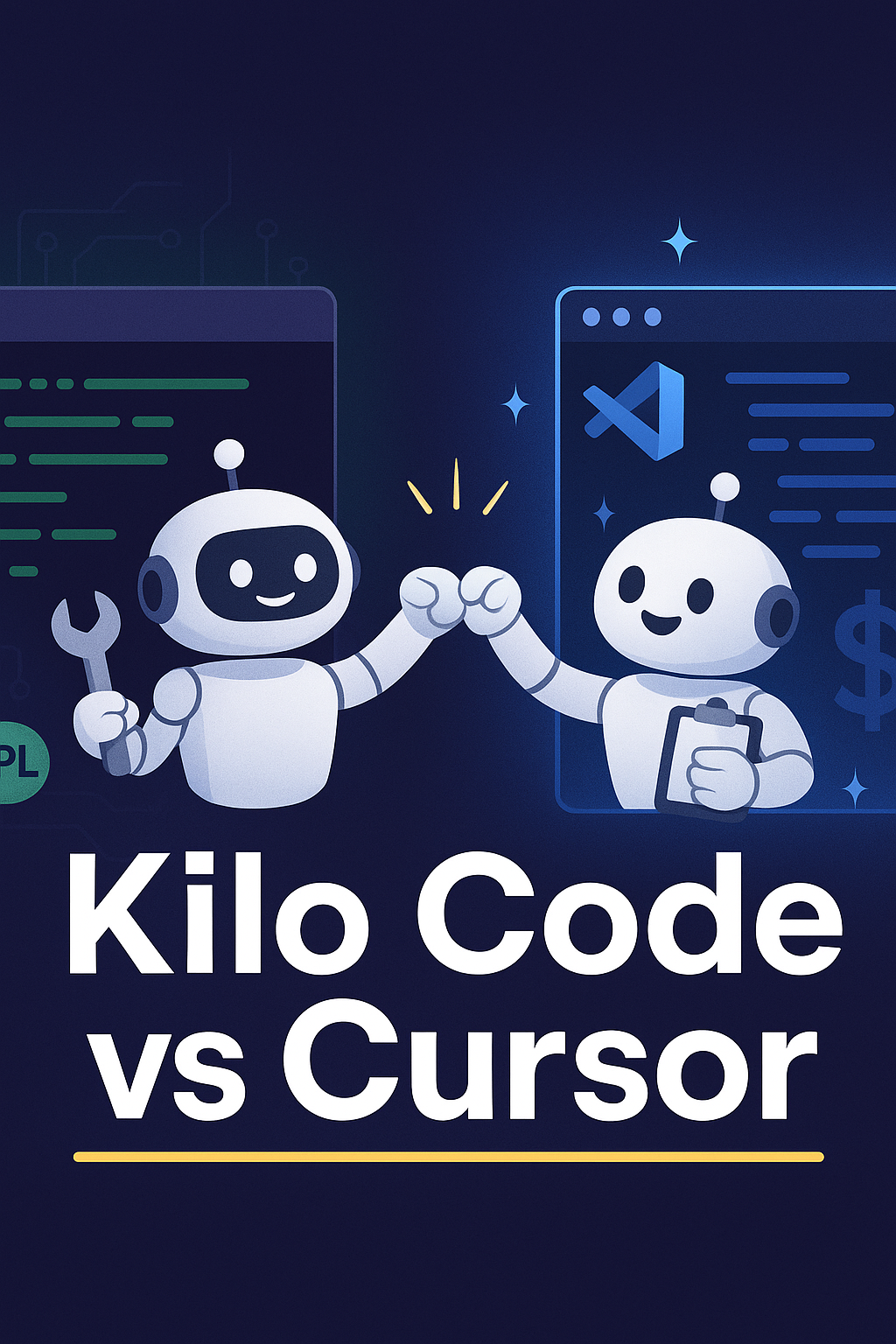 🏷️ Kilo Code vs Cursor: Open‑Source Grit Meets Polished AI IDE | by Sami  Saber | Medium