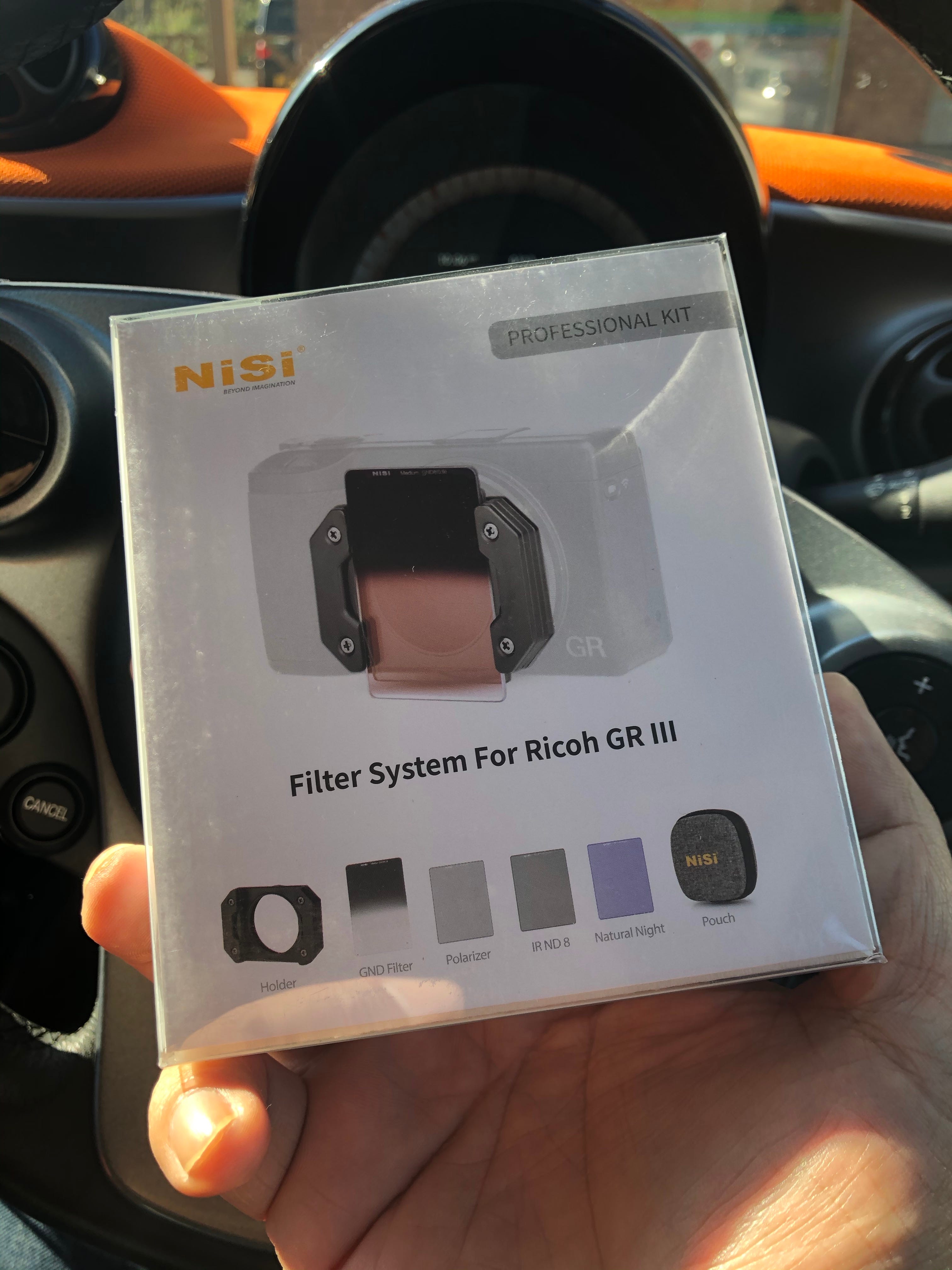 NiSi RICOH GR III フィルターキットを買ってみた. GR3はコンデジ