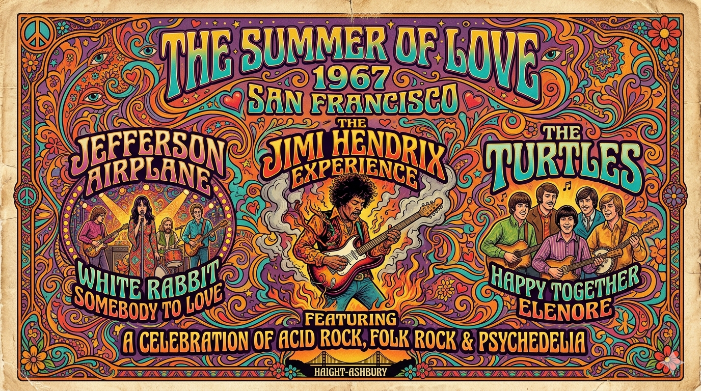 The Soundtrack of the 1967 “Summer of Love” | by Barry Silverstein