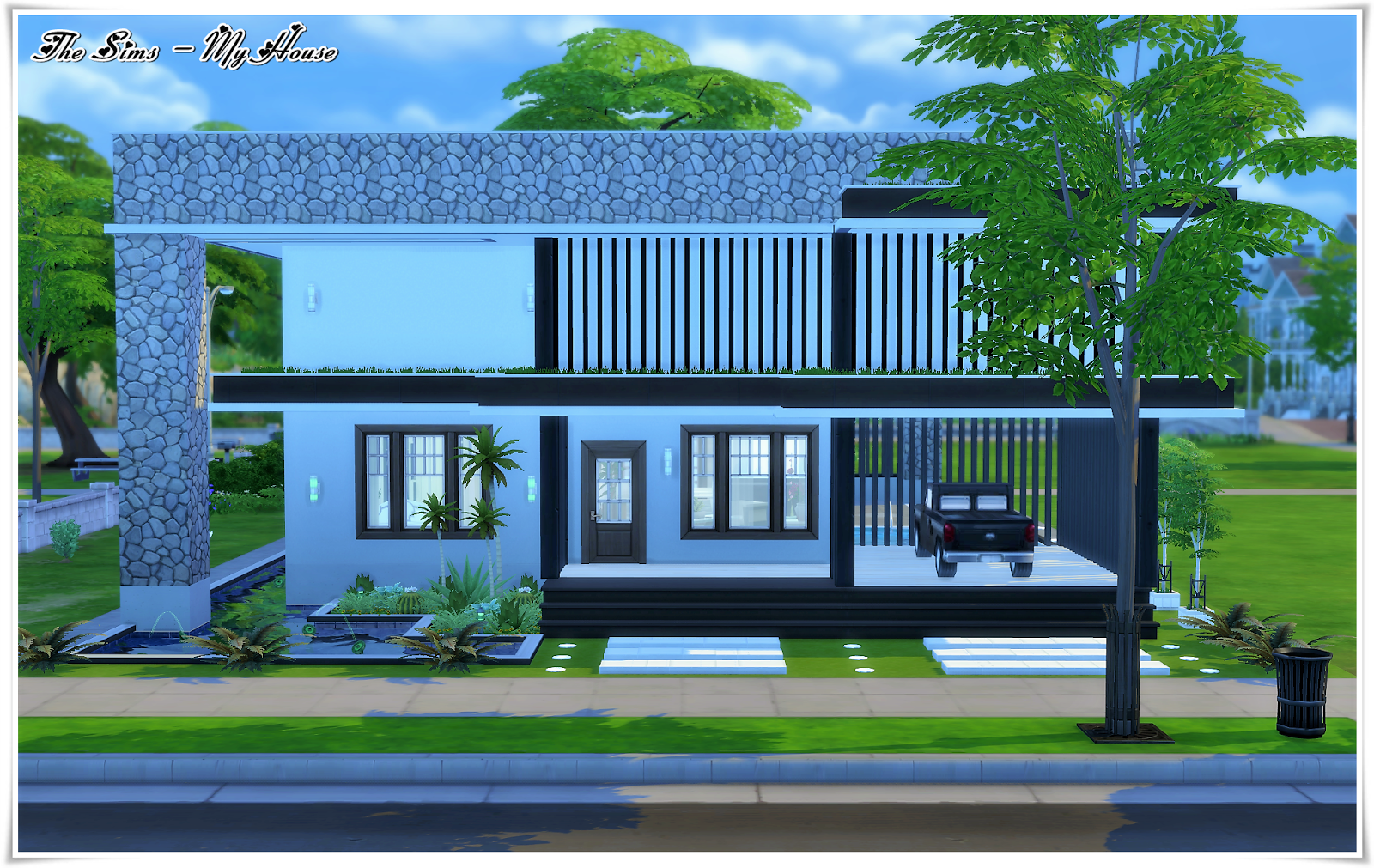 Construindo no The Sims. Sabe quando você decide projetar uma
