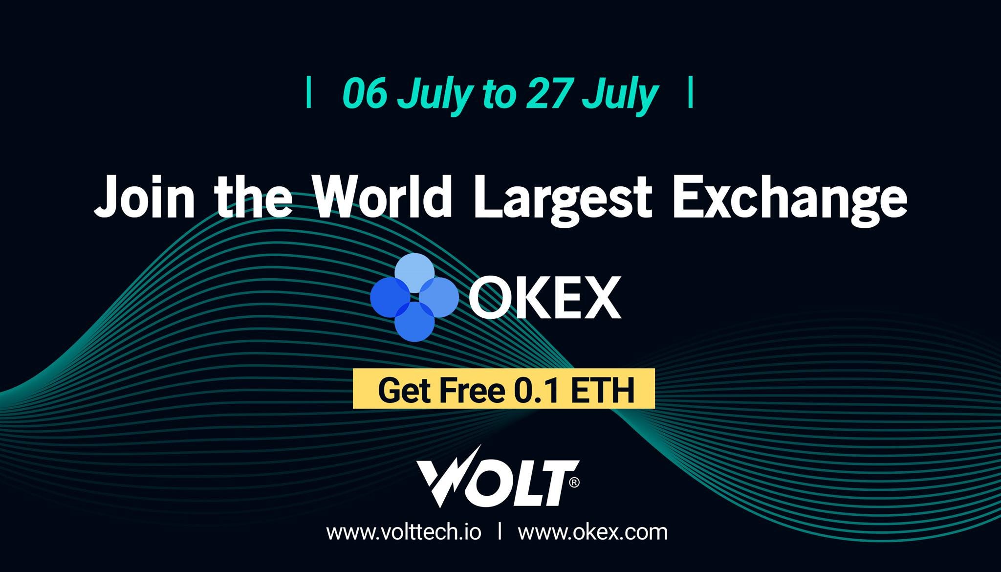 볼트 X OKEx 상장 Giveaway 스크린샷 안내. 볼트 (VOLT) X OKEx 상장이벤트에서 보너스를 받기 위해서는… | by  Volt Technology | Medium