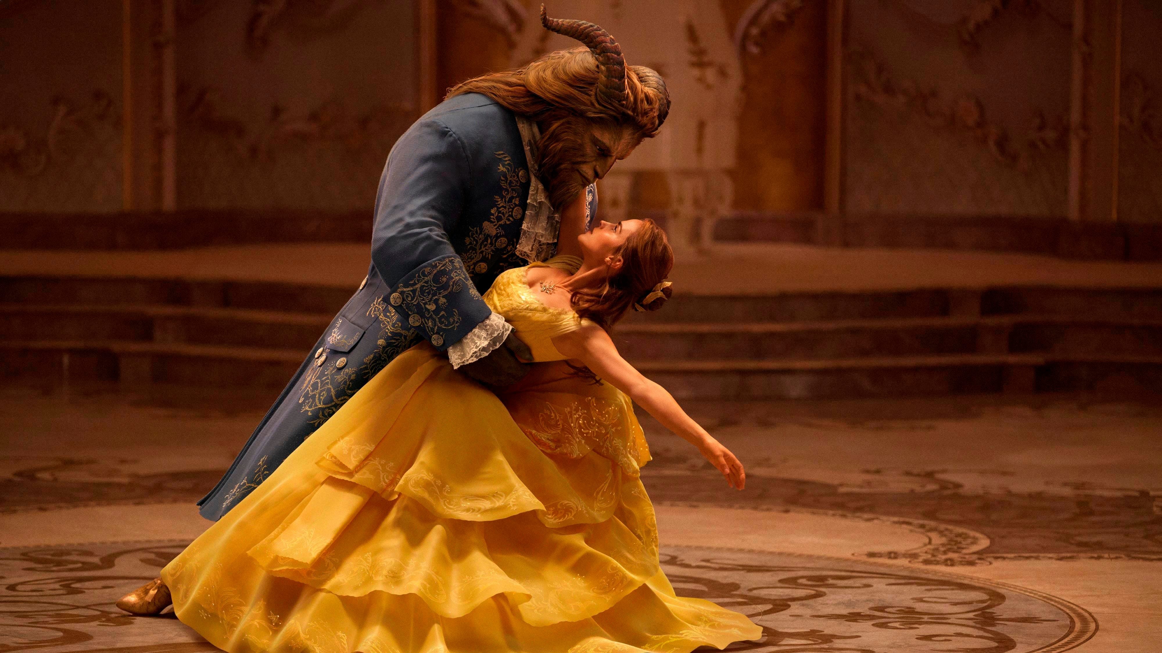 princess belle dress Princess Belle Classic Ballgown Beauty And Beast Cosplay Costume Without Boning / Traditional Lace Tie main image 1