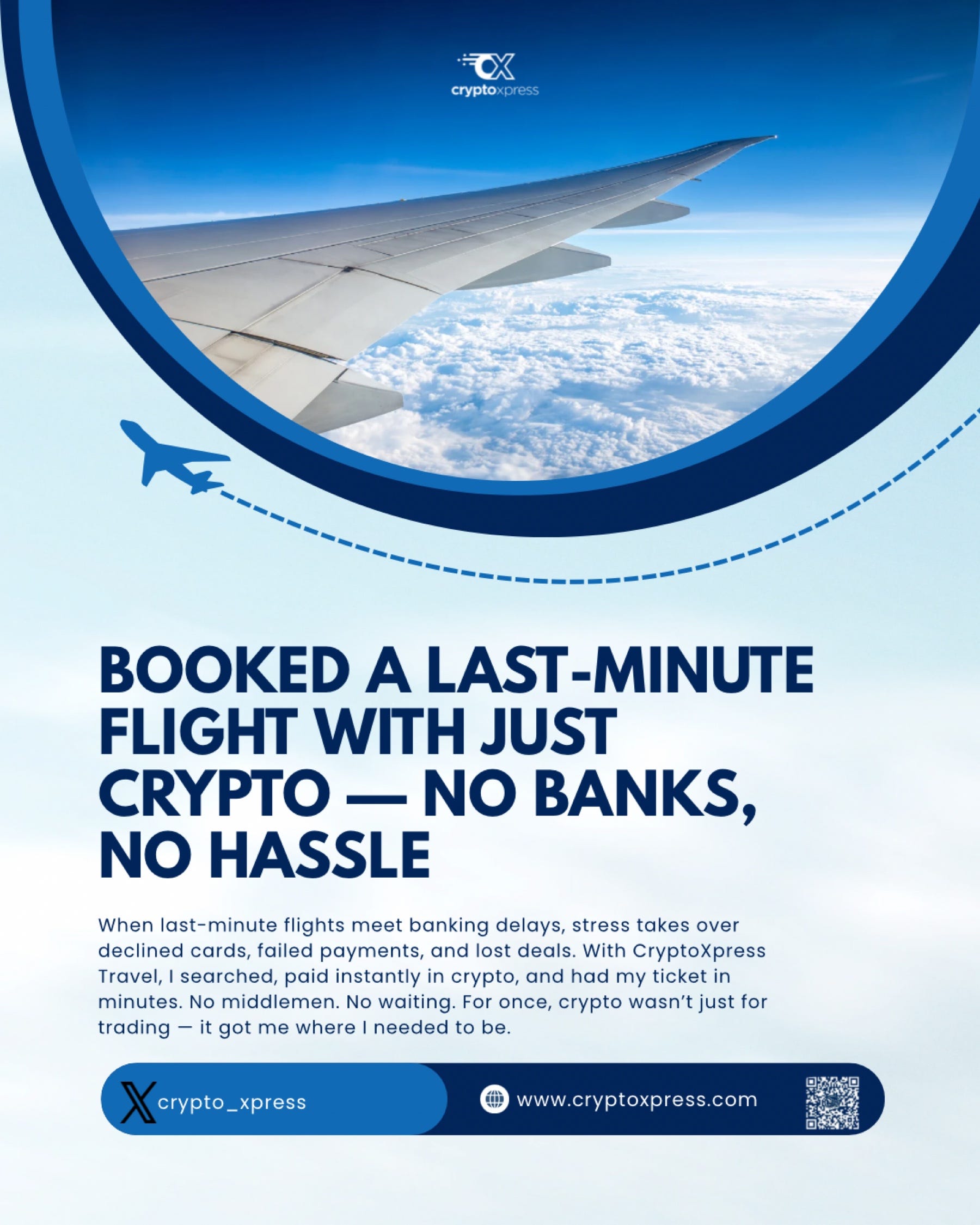 How I Booked a Last-Minute Flight Using Just Crypto No Banks, No Hassle |  by Dollacrypt345 | Medium