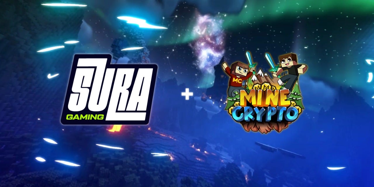 Sura Gaming and Minecraft announce strategic partnership for MineCrypto |  by Sura Gaming | Medium