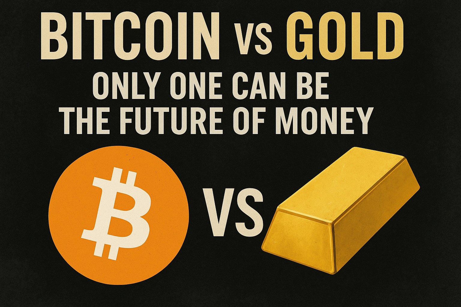 Bitcoin vs Gold: Only One Can Be the Future of Money | by Mehran Muslimi |  Medium