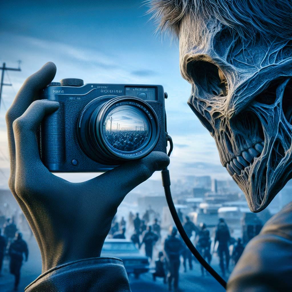 The Last Selfie in the World - 50+ AI images by Dall-E 3 (Part 1