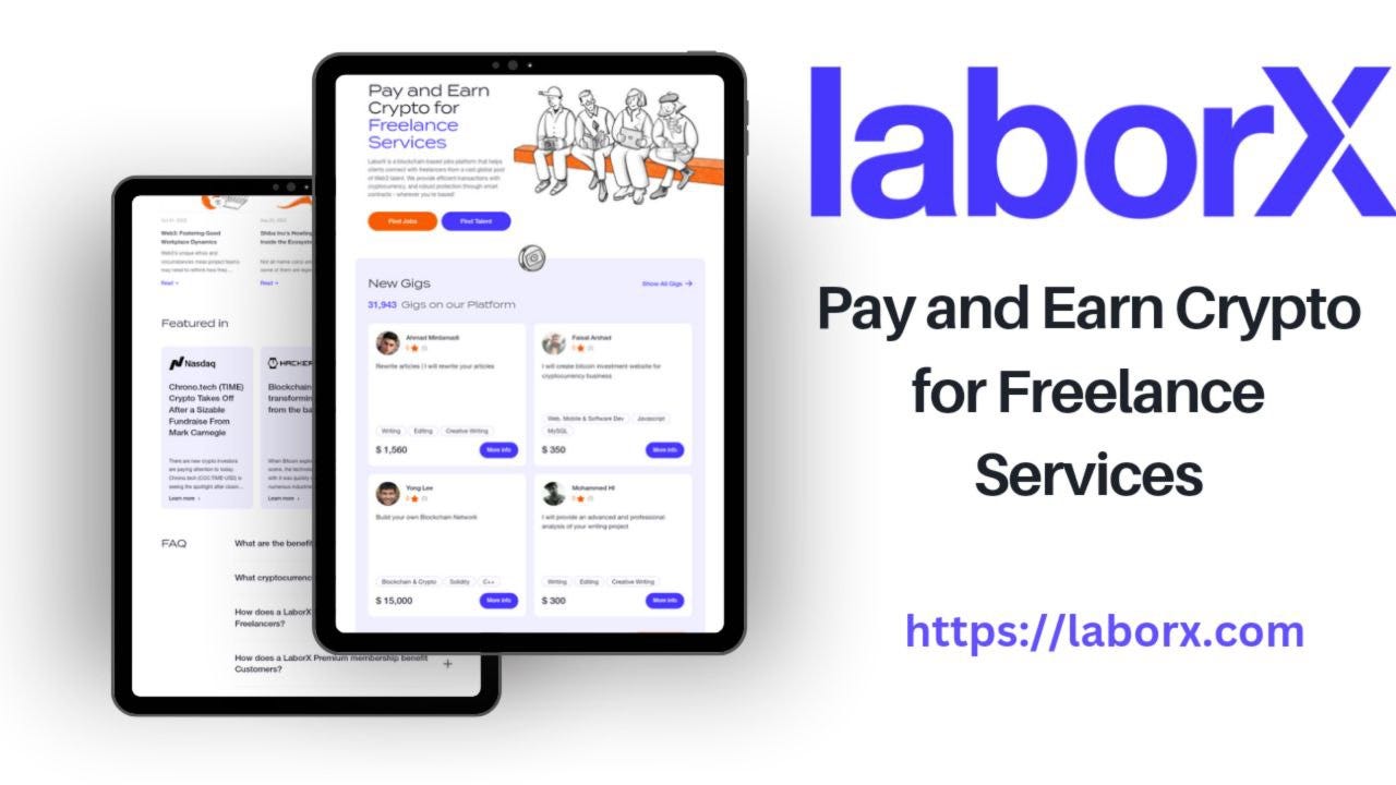 LABORX: Connecting Web3 Talent in a Secure, Global Marketplace | by  Timothee10 | Medium