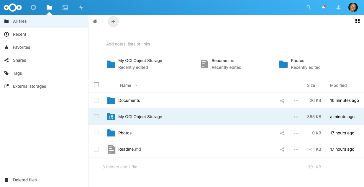 Using OCI Object Storage with Nextcloud | by Stephen Cross | Medium