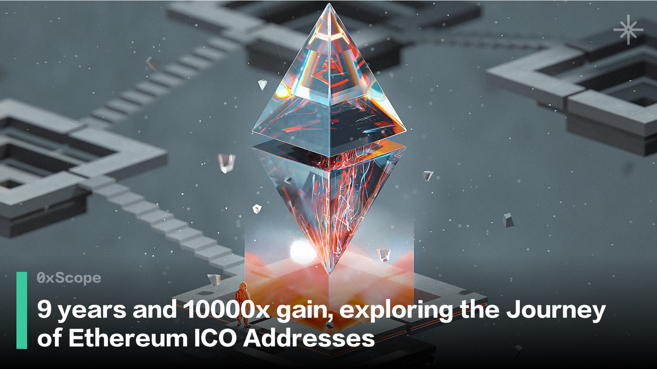 9 years and 10000x gain, exploring the Journey of Ethereum ICO Addresses |  by 0xScope Labs | Medium
